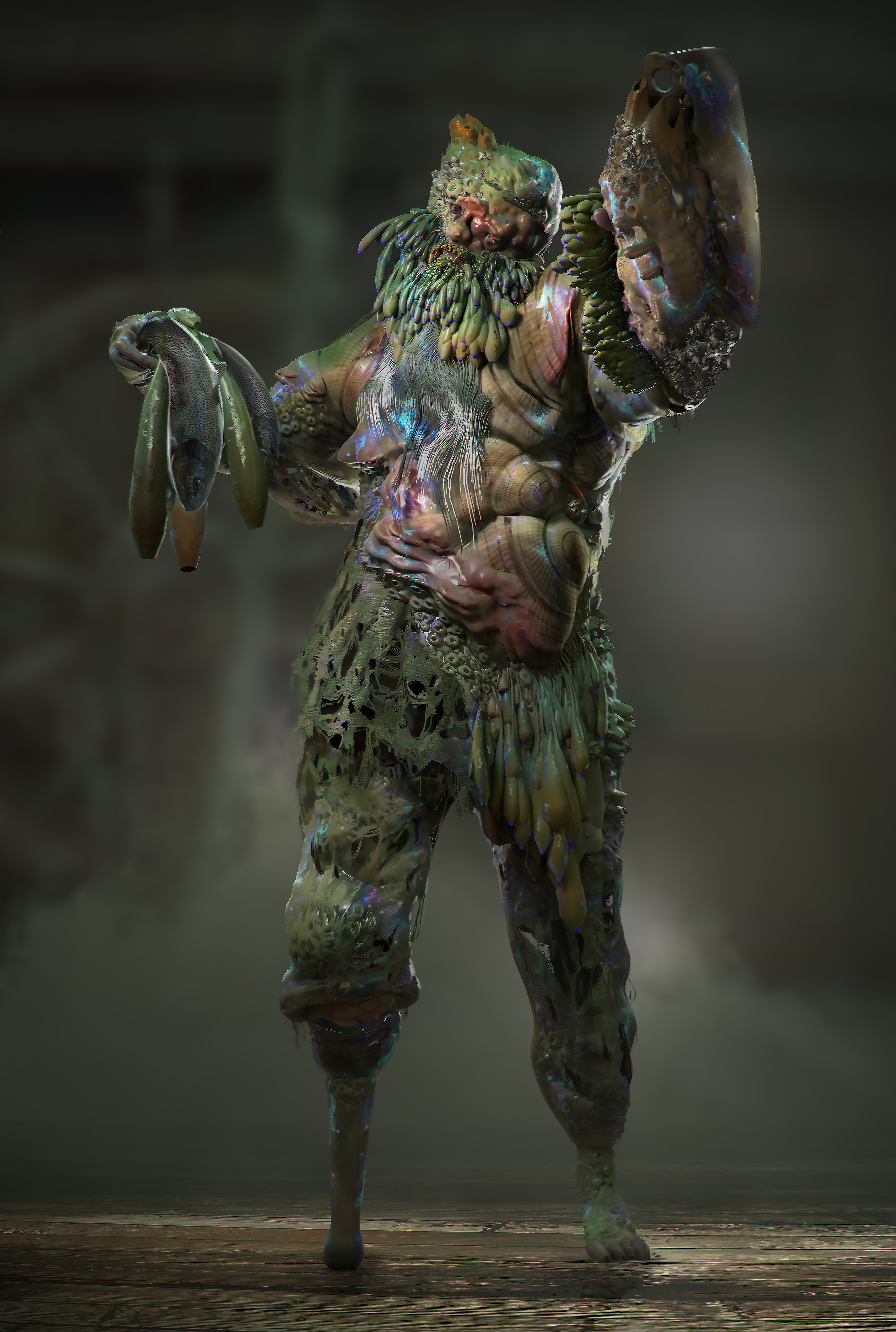 Davy jones crew (Beast-Kingdom USA DAH-029 Pirates of the