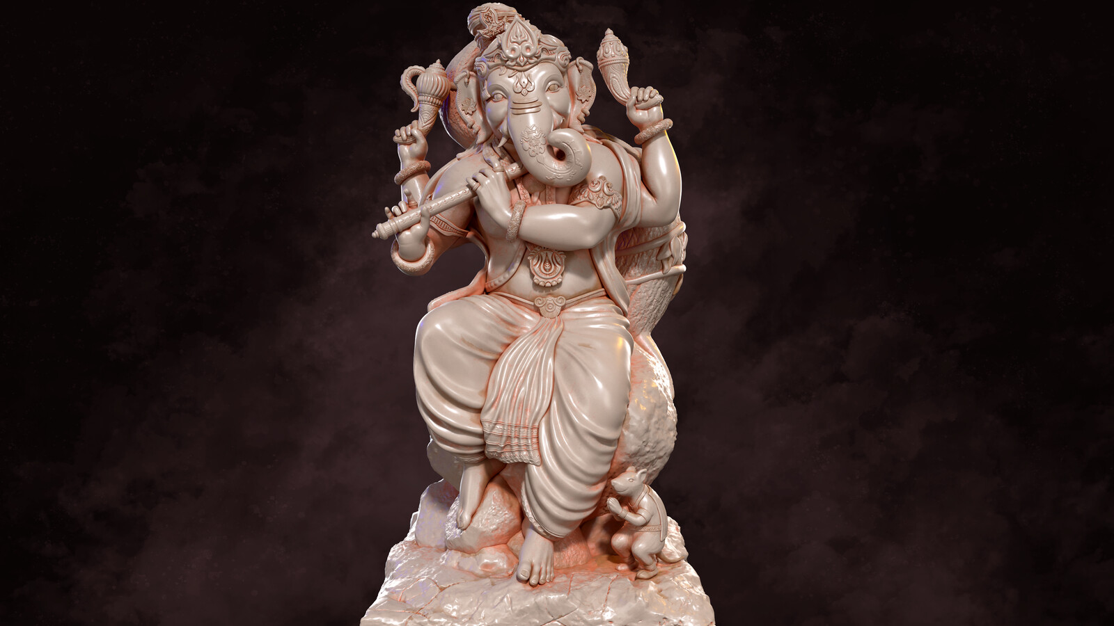 Shree Ganehshji - Krishna mudra