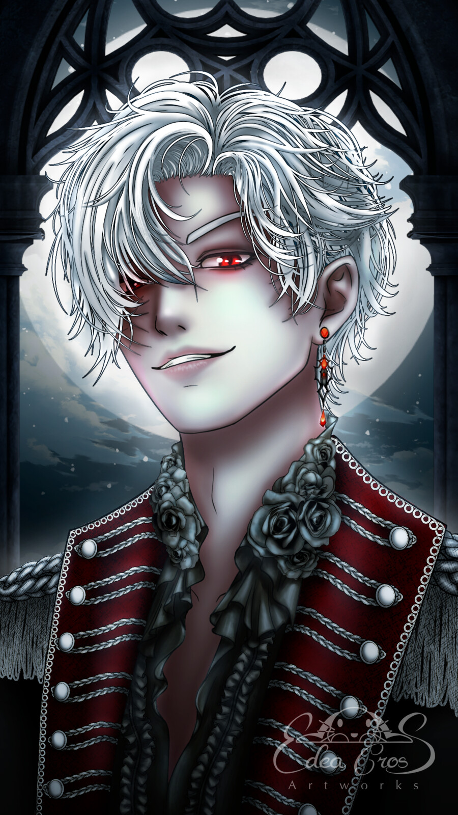 White hair version