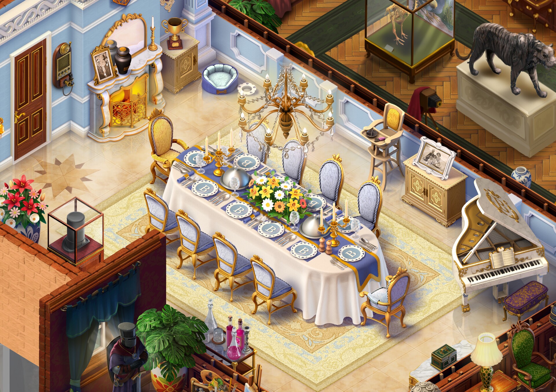 Surface Digital - Merge Mansion : Dining Room