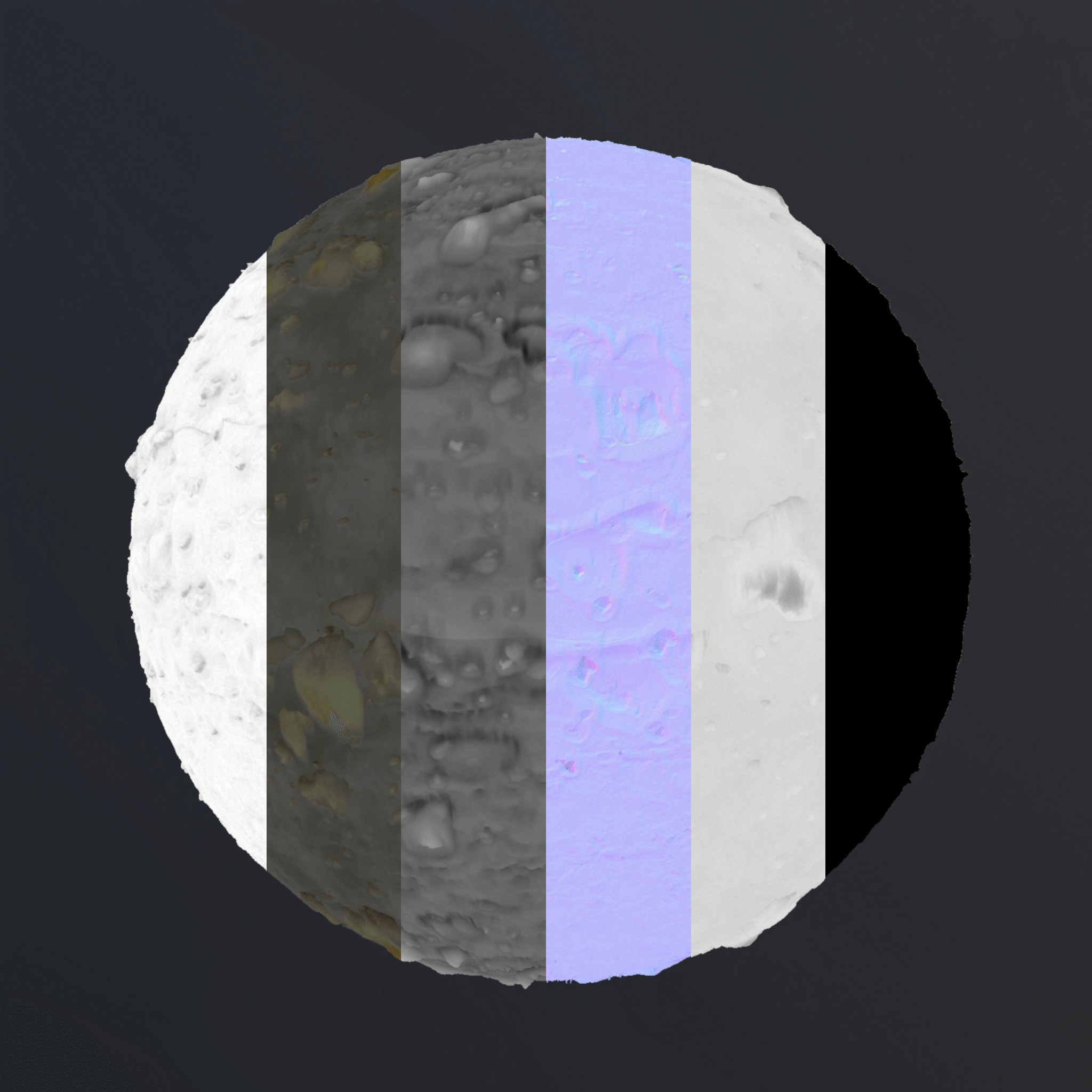 Rocky Sand Material Variation 2 Maps