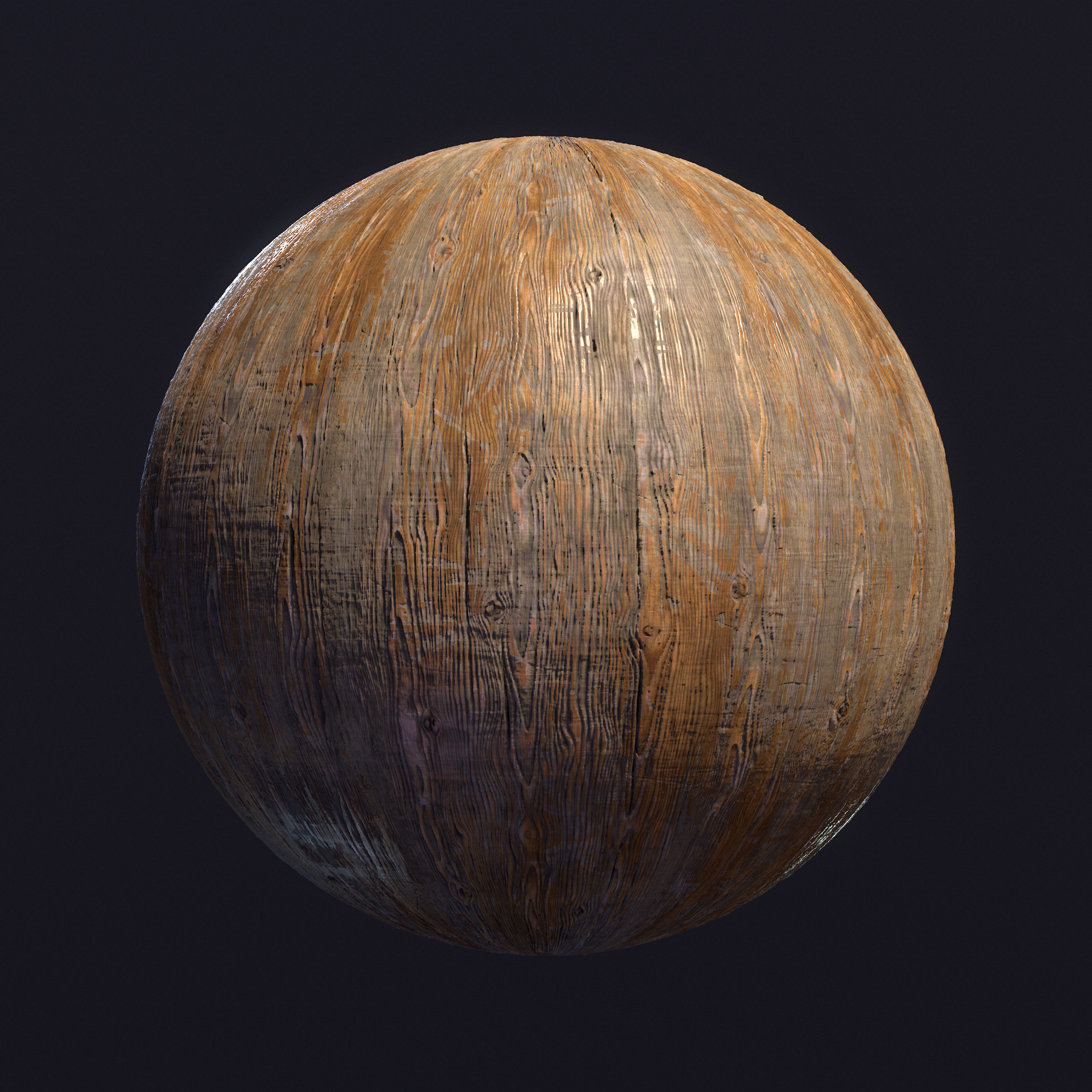 Very Worn Varnish | Older Wood