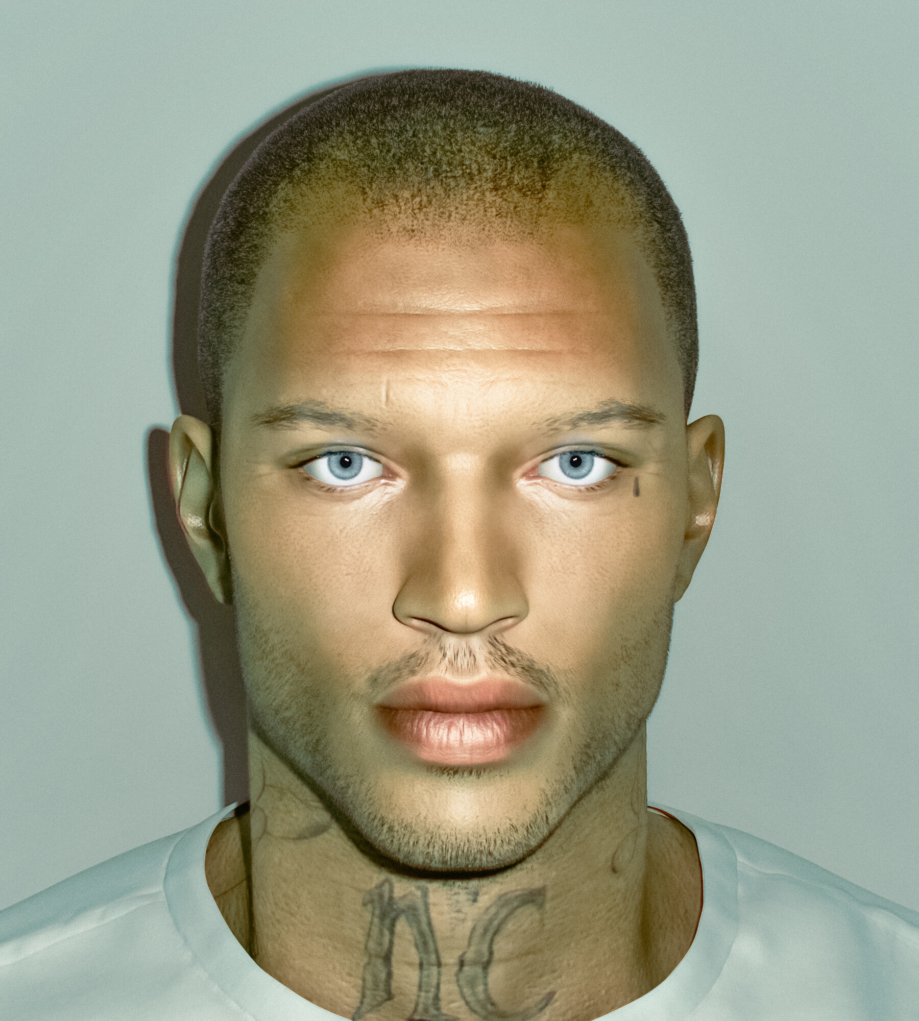 ArtStation - Jeremy Meeks, image size:1800x2000