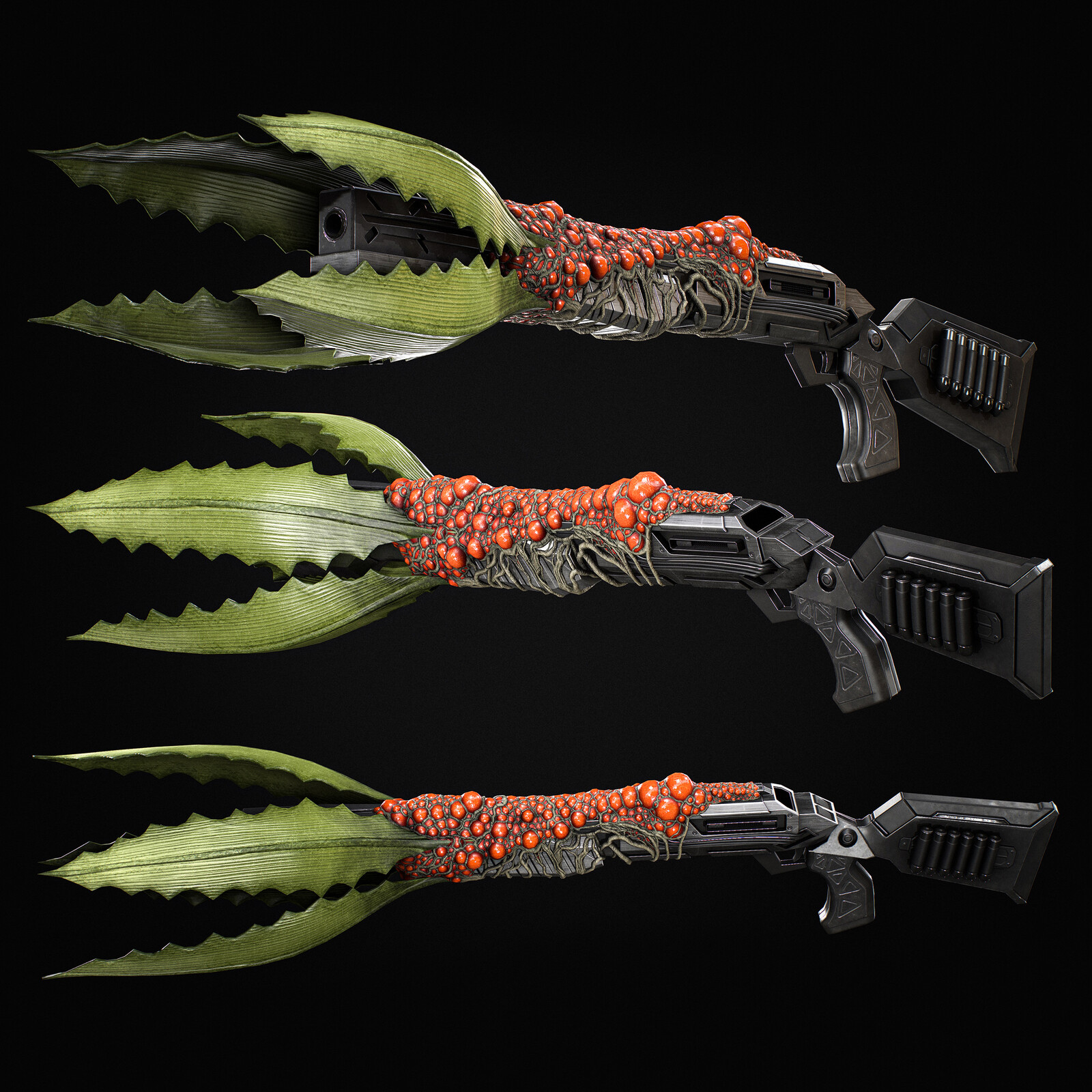 Sci-FI Shotgun with mutation