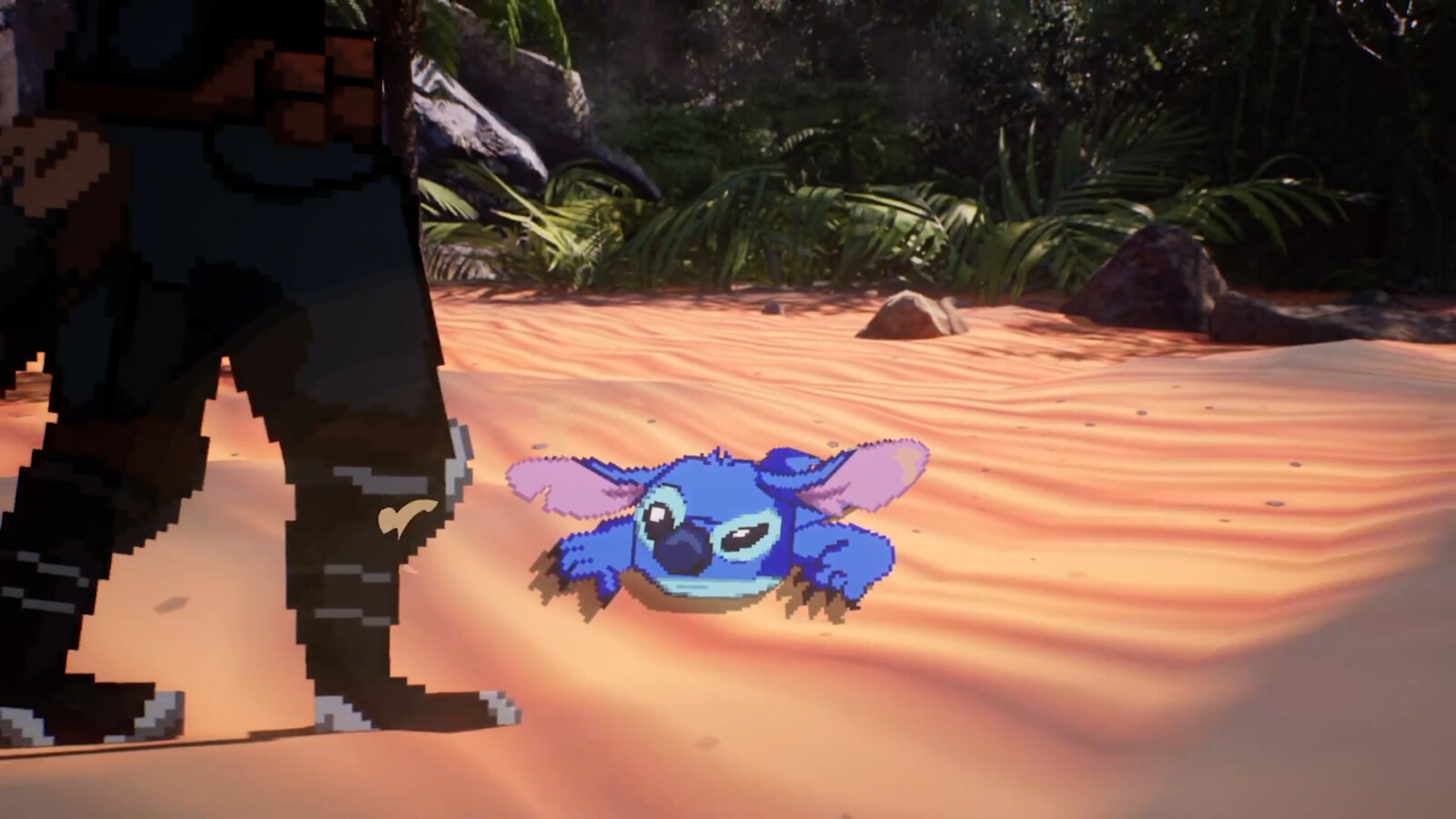 From Death Battle Episode 175: Stitch vs Rocket Racoon
Sprite animation and environment rendered together in Unreal Engine. Additional 2D FX comped in After Effects.