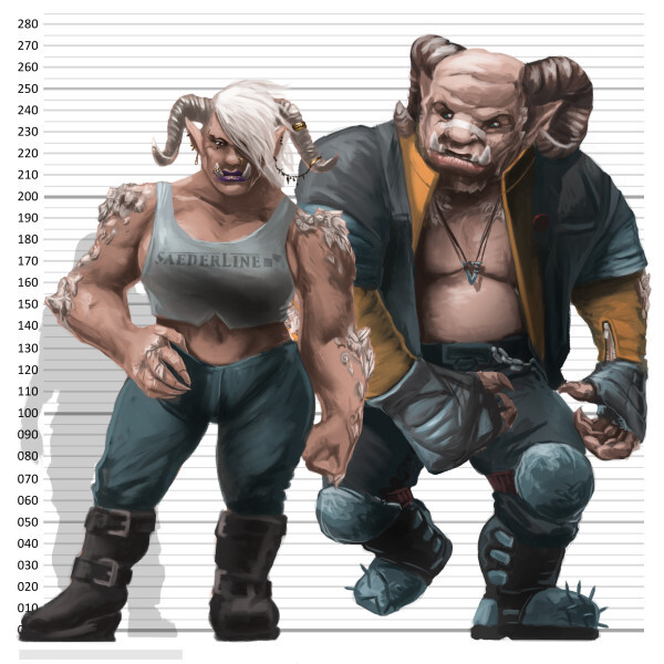 Since getting the full resolution artwork is kinda the point of the client's PATREON that finances the creation of the artwork, I can only share what the client has shared himself. 