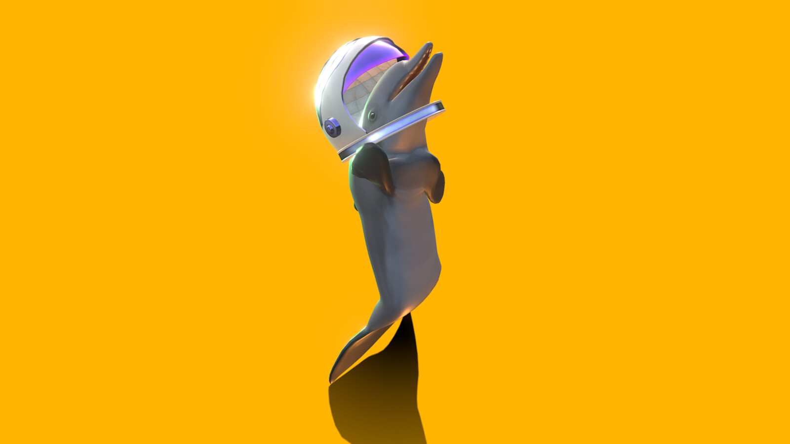 Special Spatial Space Dolphin Avatar -Beauty Render