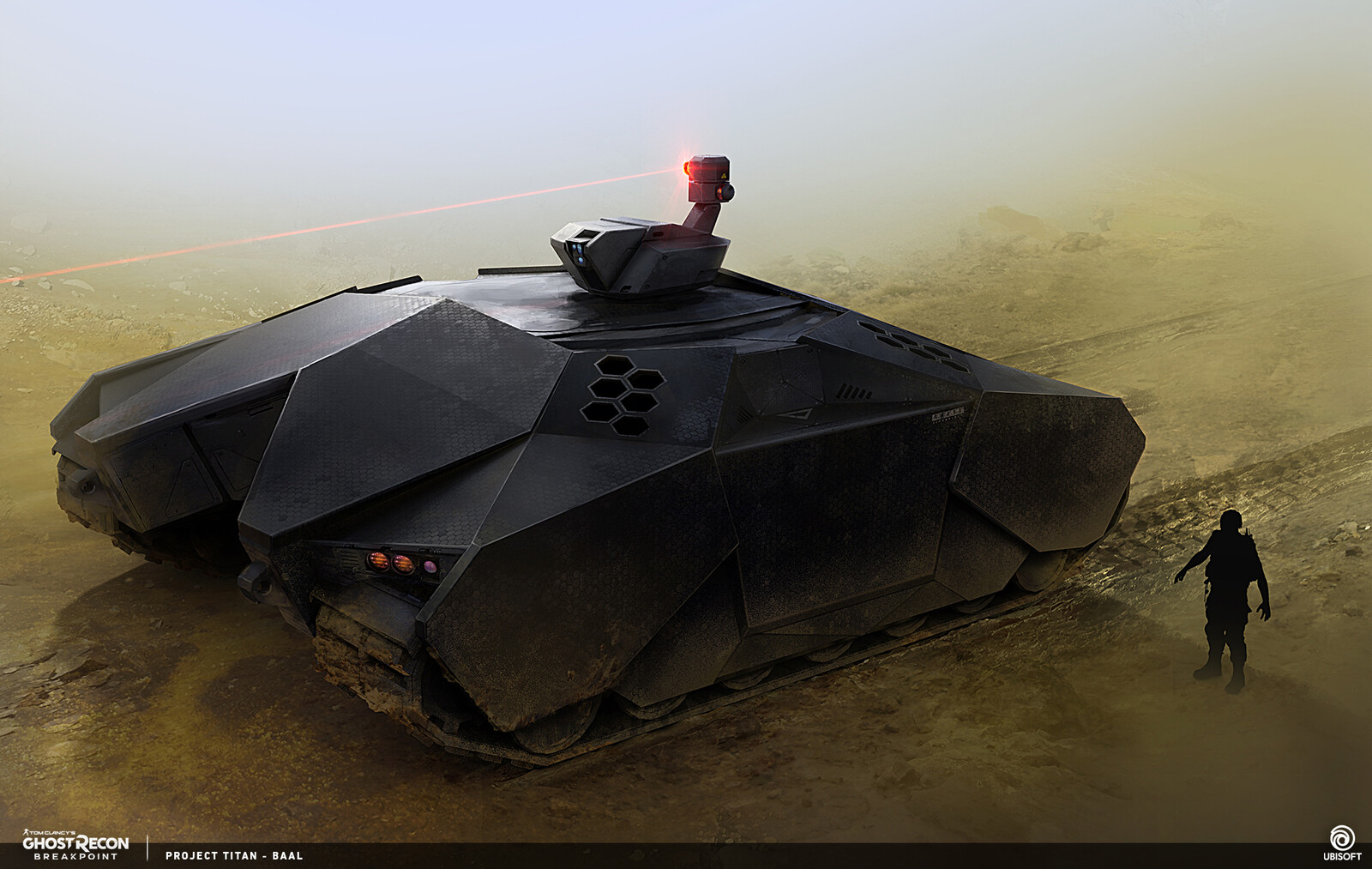 Ghost Recon Breakpoint - BAAL drone design