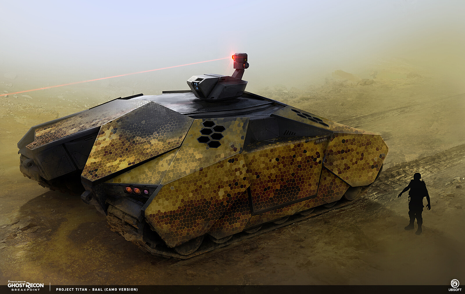 Ghost Recon Breakpoint - BAAL drone design
