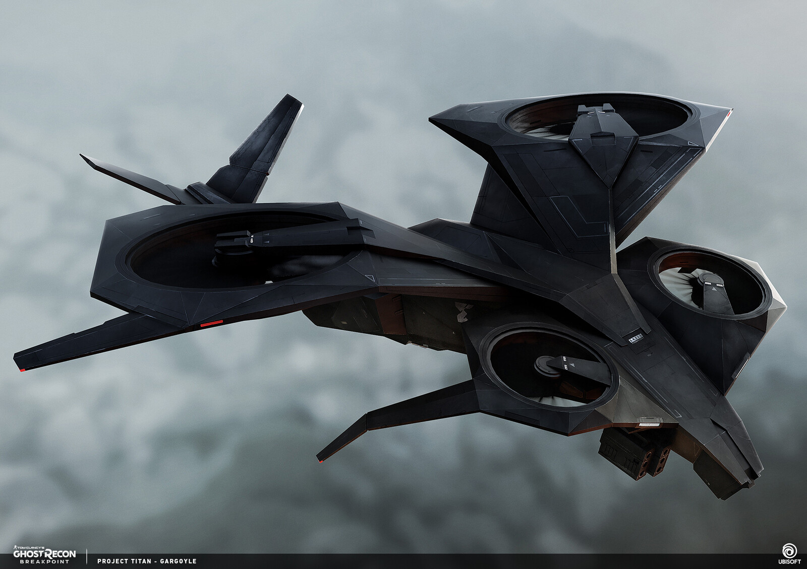Ghost Recon Breakpoint - Gargoyle drone design