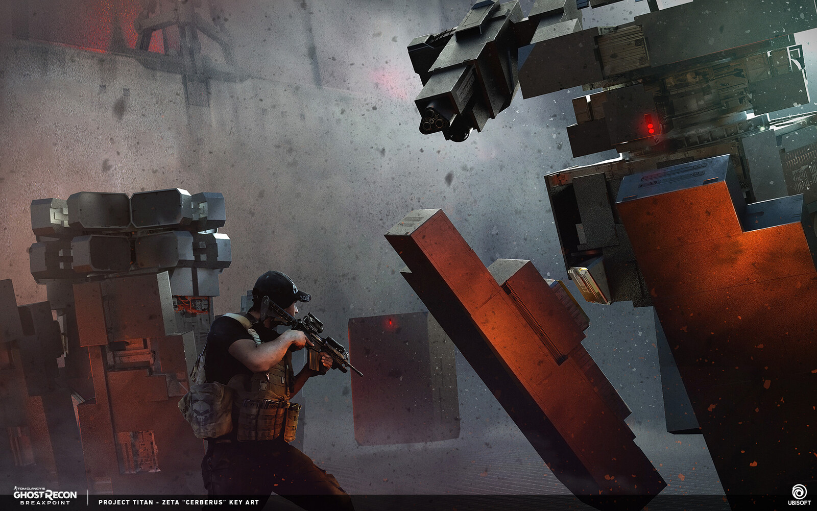 Ghost Recon Breakpoint - ZETA "Cerberus" Keyart