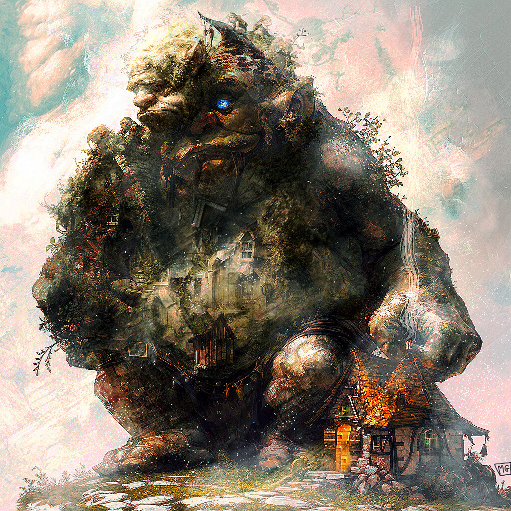 Giant House Troll