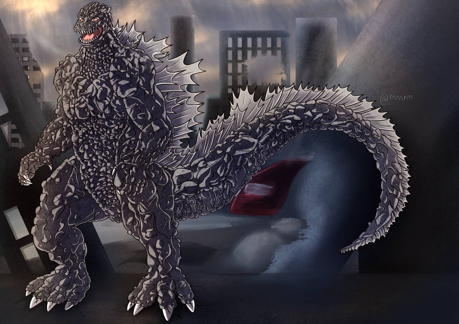 Adult Godzilla Junior Commission