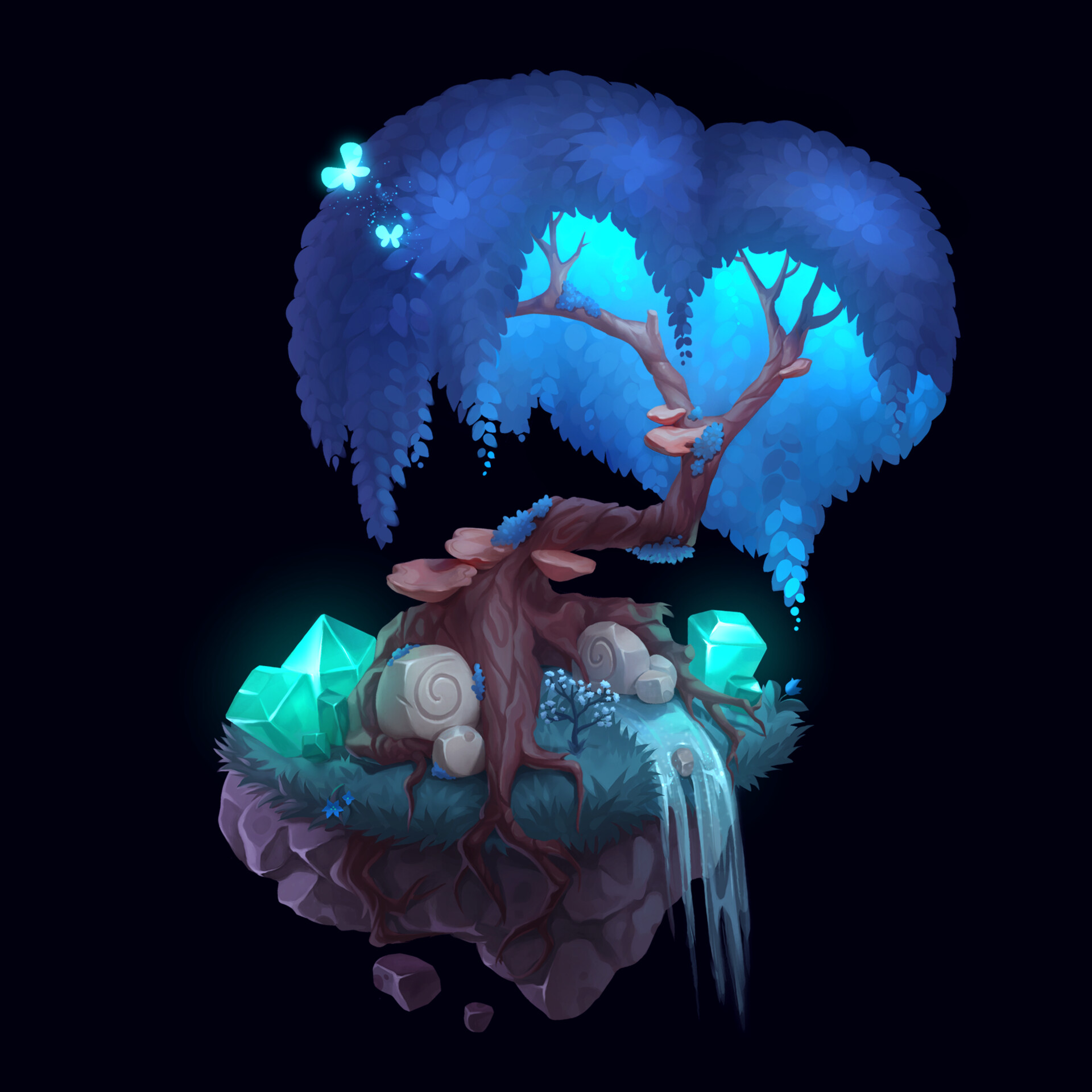 ArtStation - Magical tree