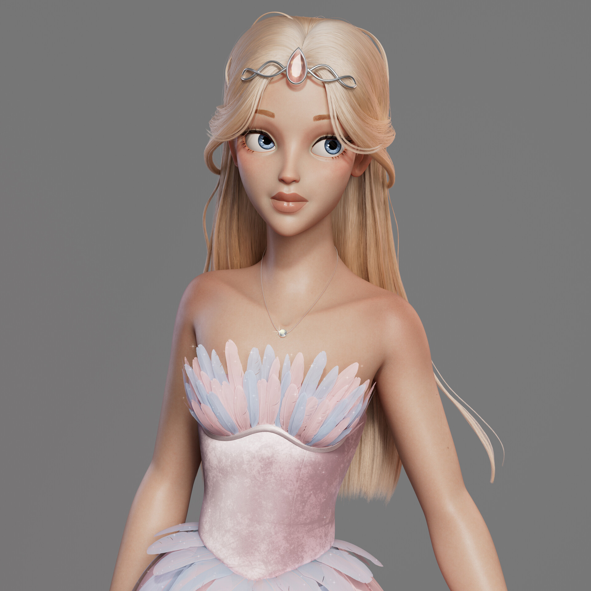 ArtStation Odette Barbie of Swan Lake
