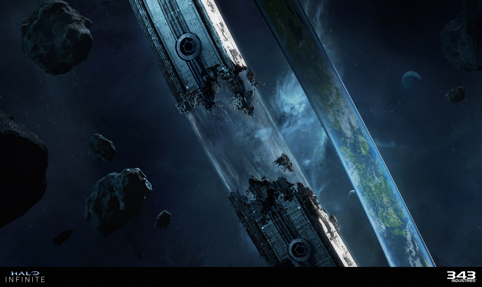 Halo Infinite: Ring by Ben Mauro : r/ImaginaryStarships