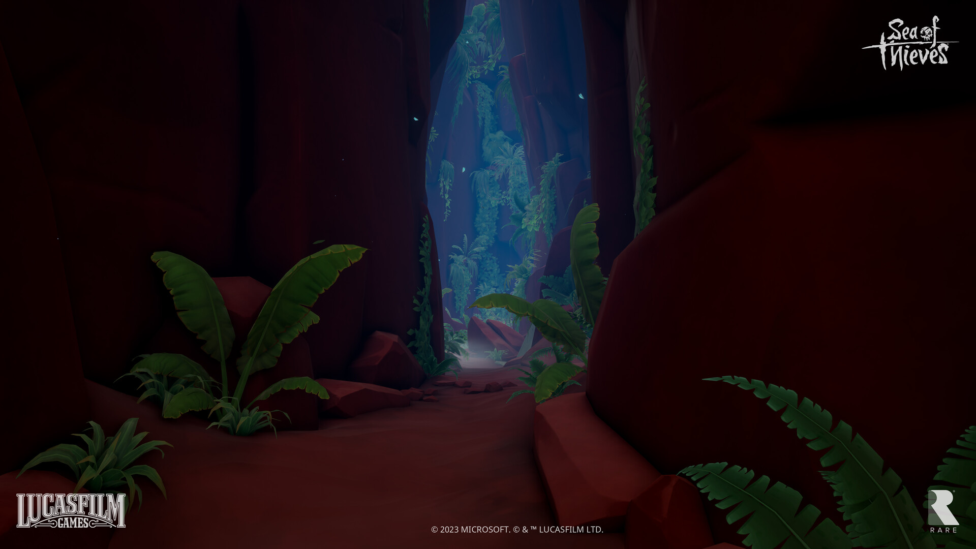 ArtStation - Sea of Thieves: The Legend of Monkey Island - Ravine Area