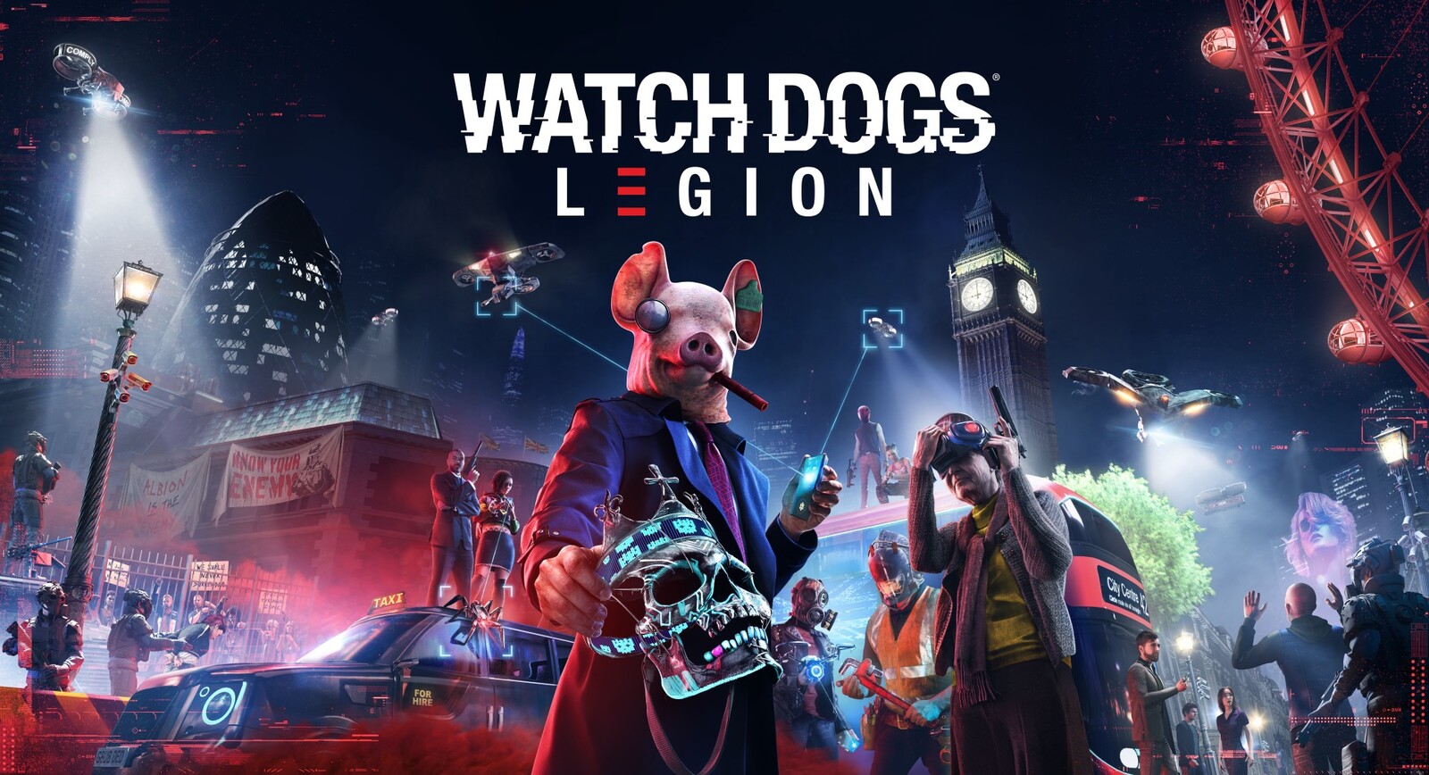 Watchdogs Legion Keyart