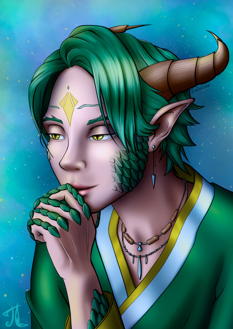 ArtStation Green Dragon