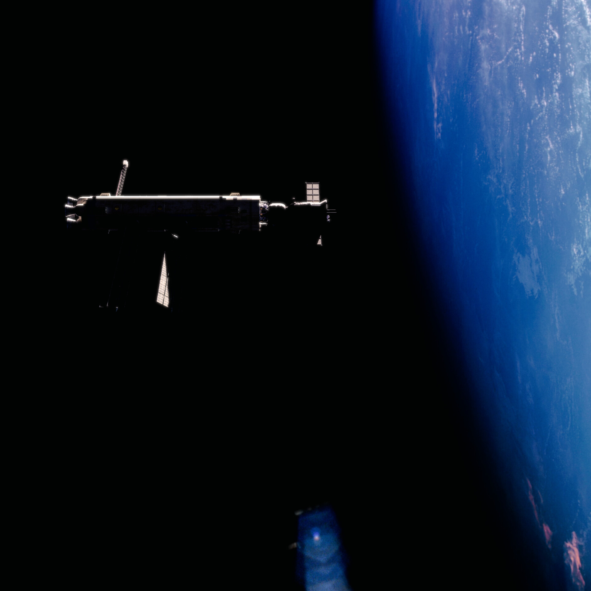 ArtStation - Inertsiya-1 in orbit
