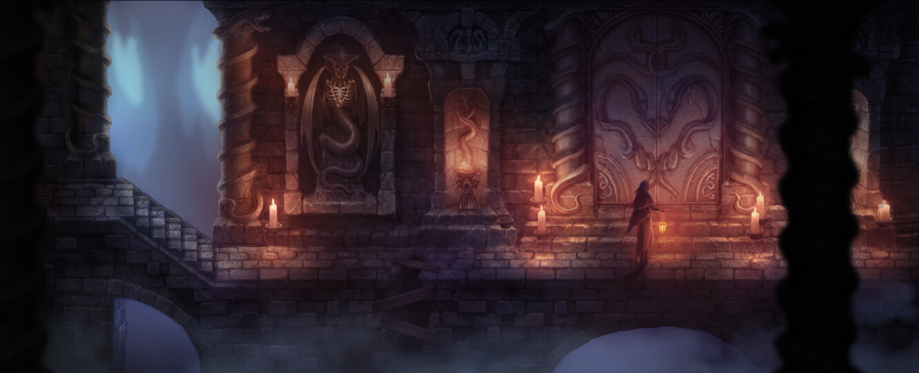 ArtStation Serpent God Ruins