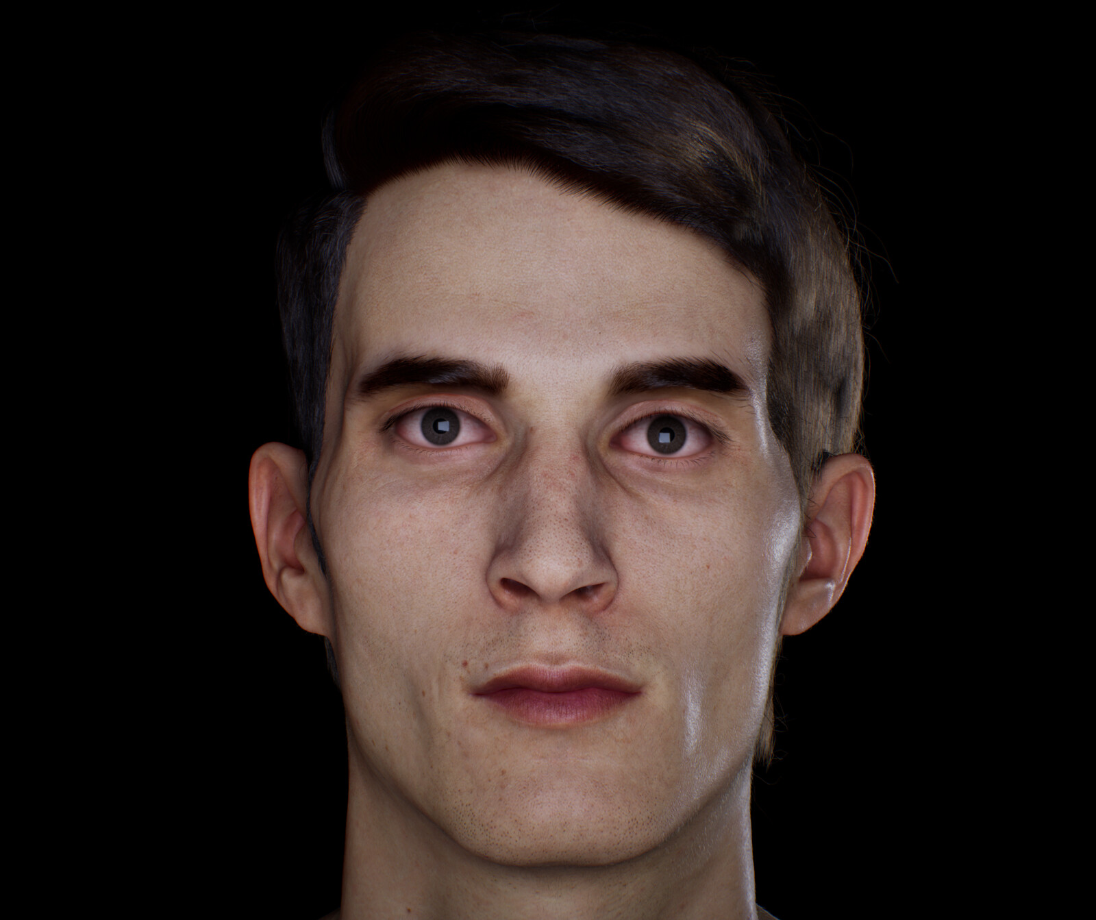 Robert erdelji realistic digital double character