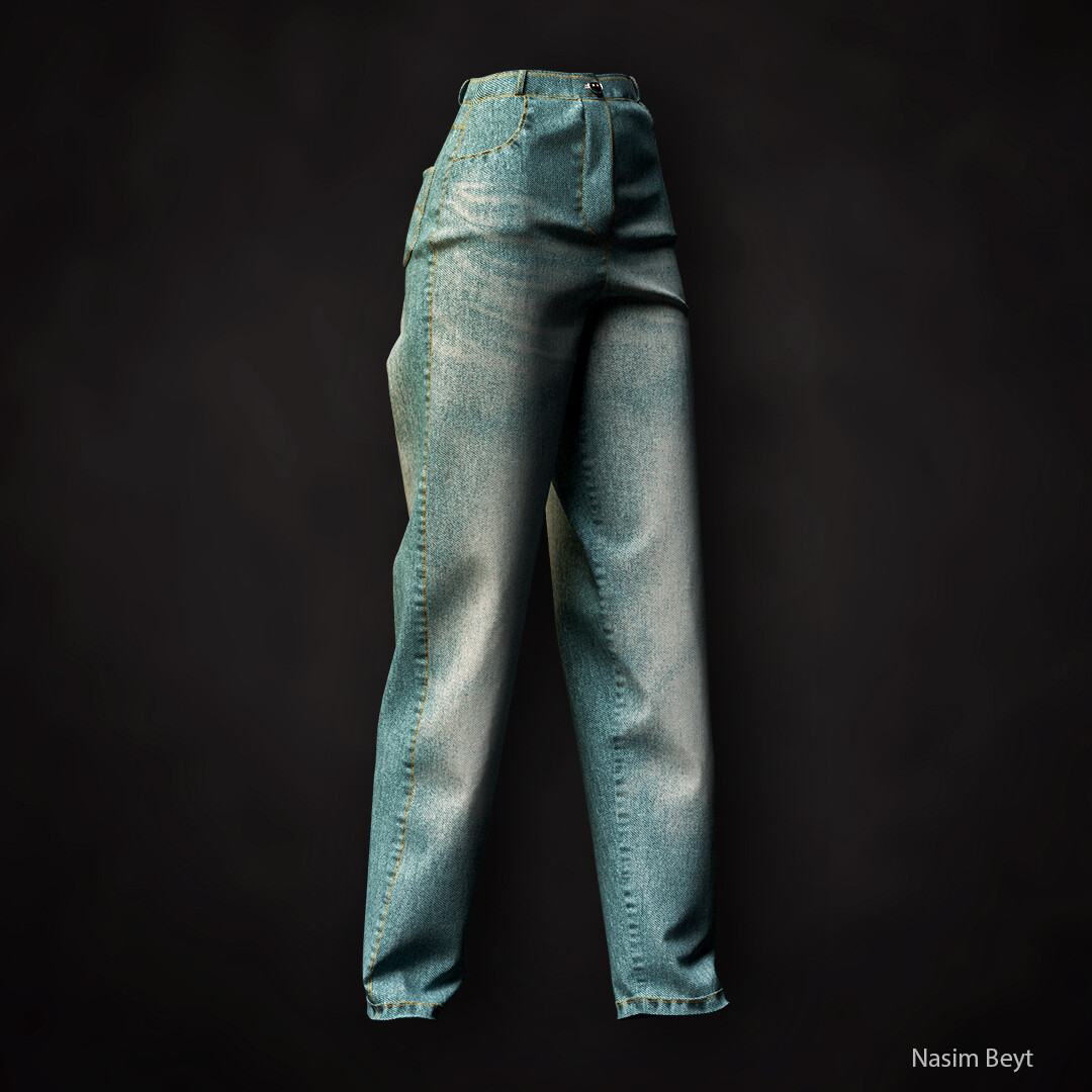 ArtStation 18 WOMEN'S PANTS PACK (ECO.VOL.02). CLO3D, MD PROJECTS+OBJ+FBX