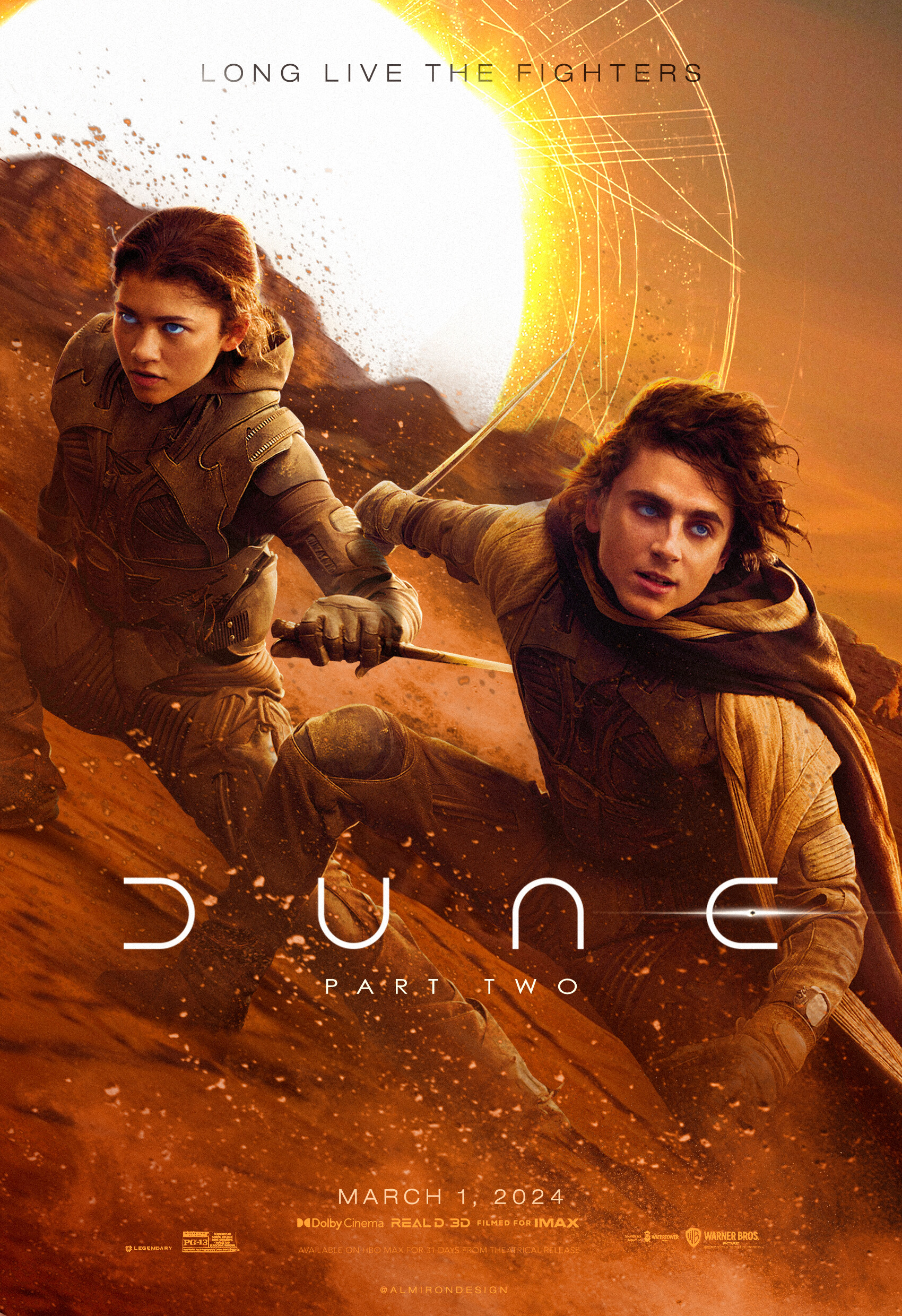ArtStation DUNE Part Two (tribute poster)