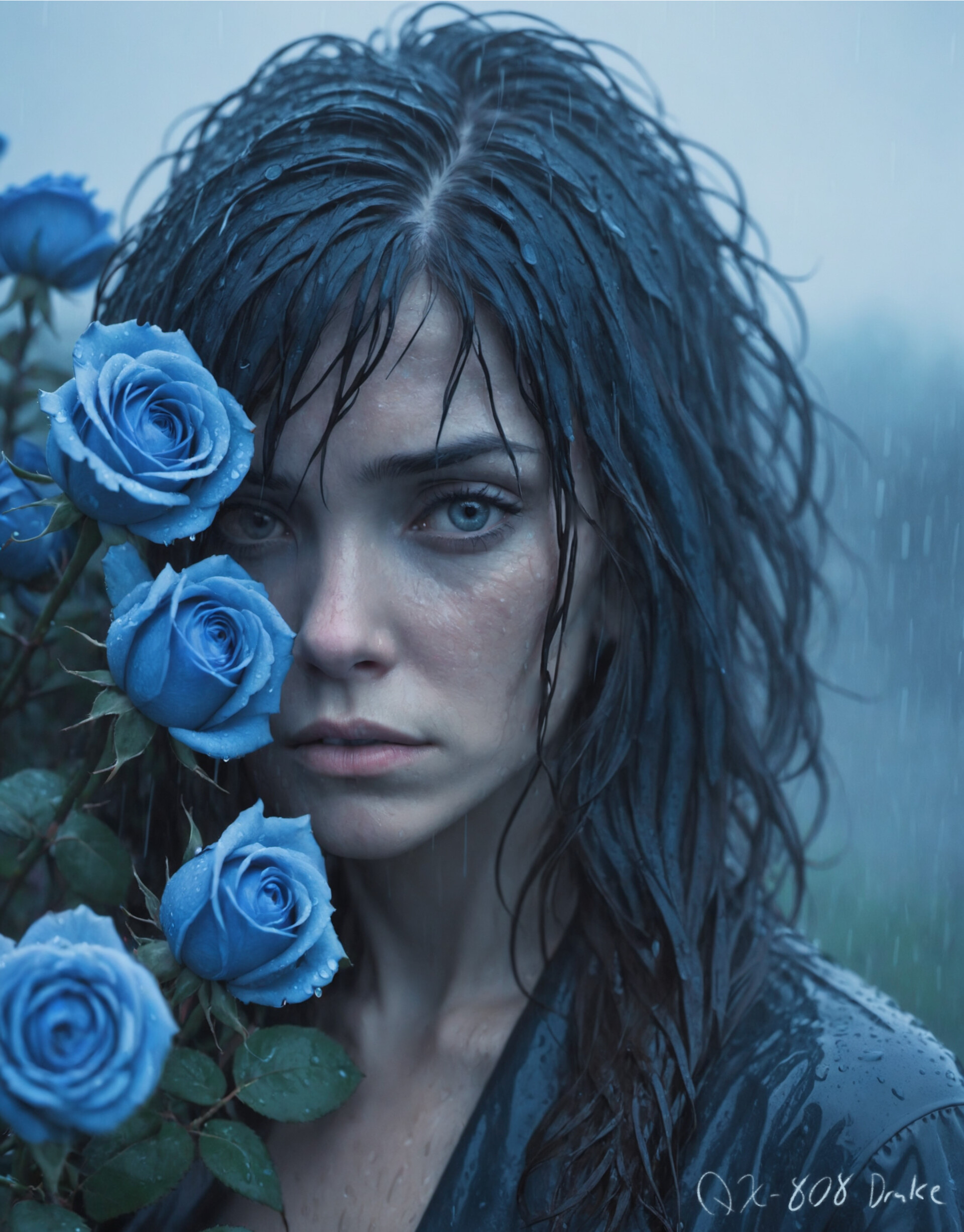 ArtStation Blue Rose Photorealism Practice