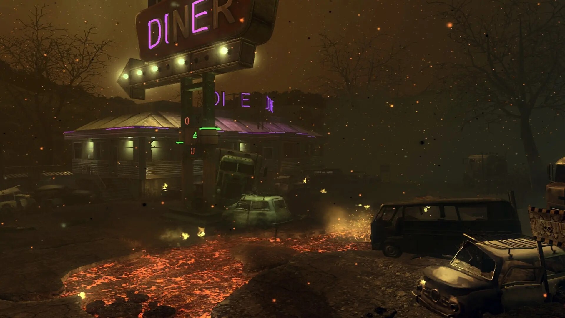 Call store of Duty zombies tranzit diner