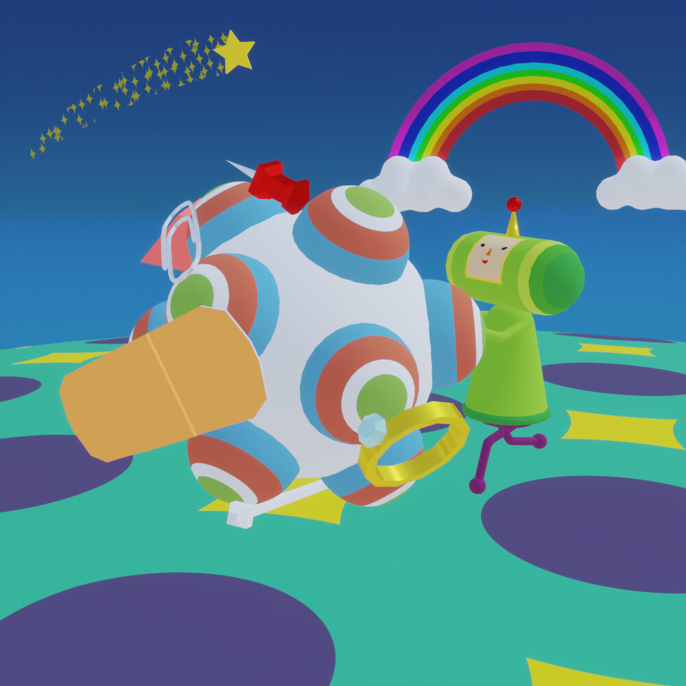 ArtStation - Katamari Damacy Fan Art