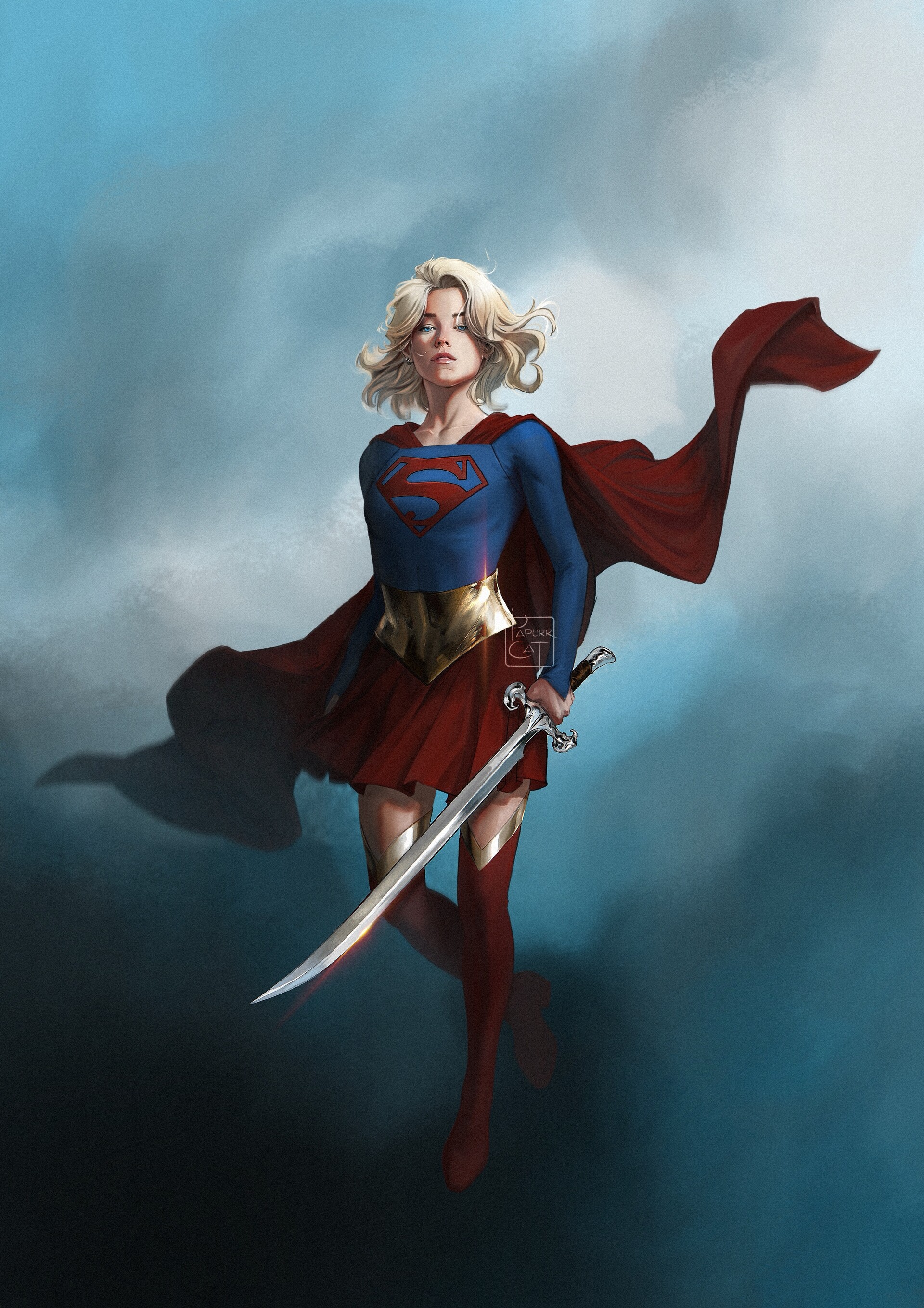 ArtStation Supergirl Woman of Tomorrow