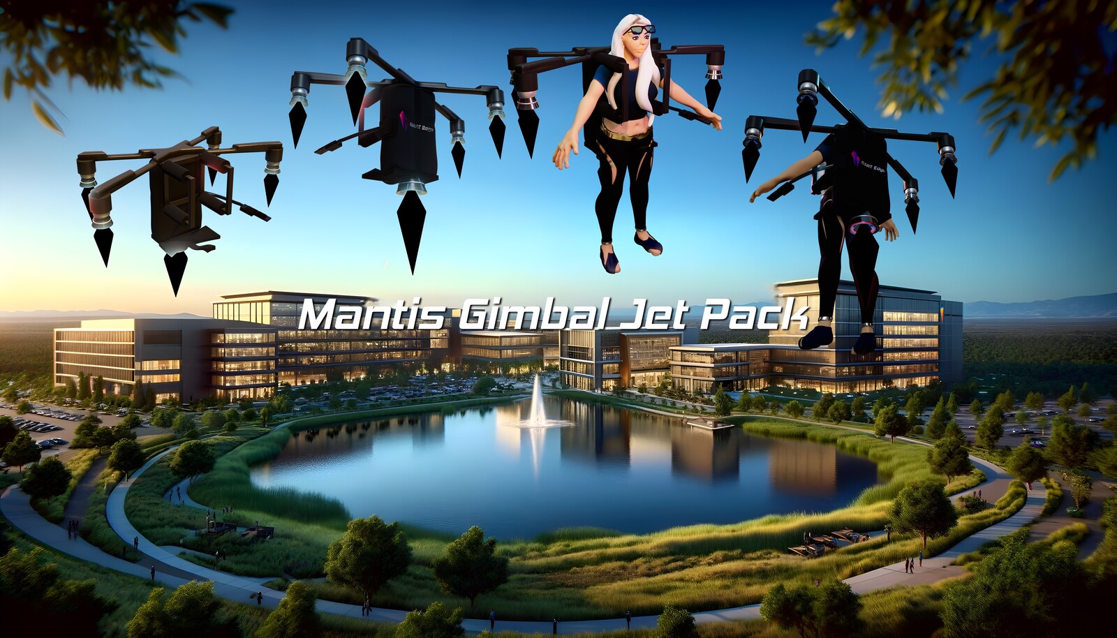 Mantis Gimbal Jet Pack 