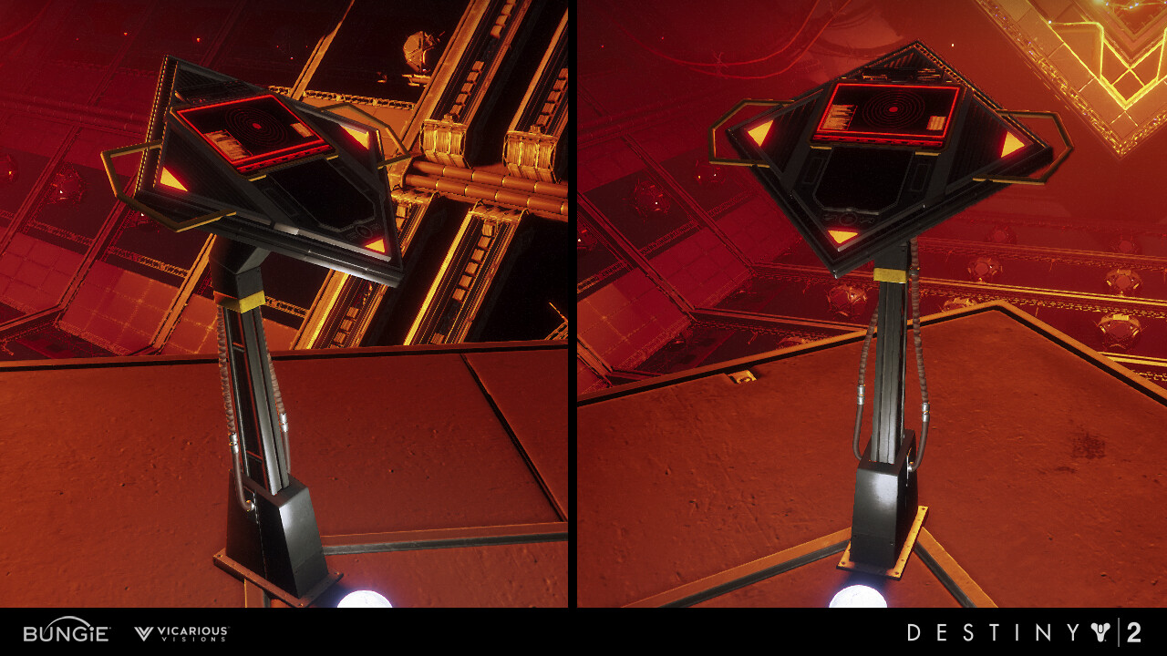 terminal model and surfacing, screen shader