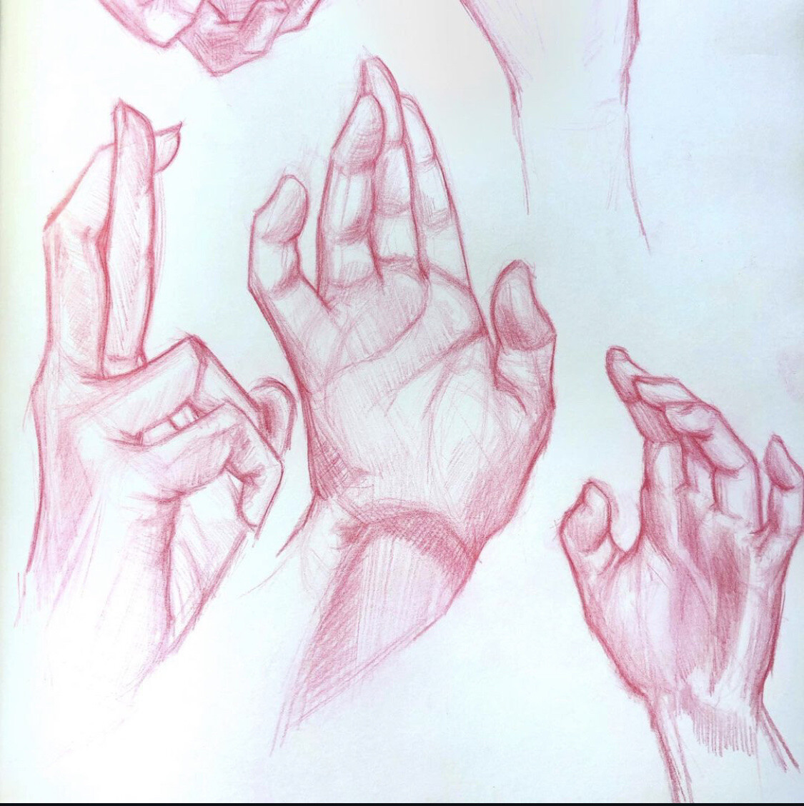 ArtStation - Hand studies