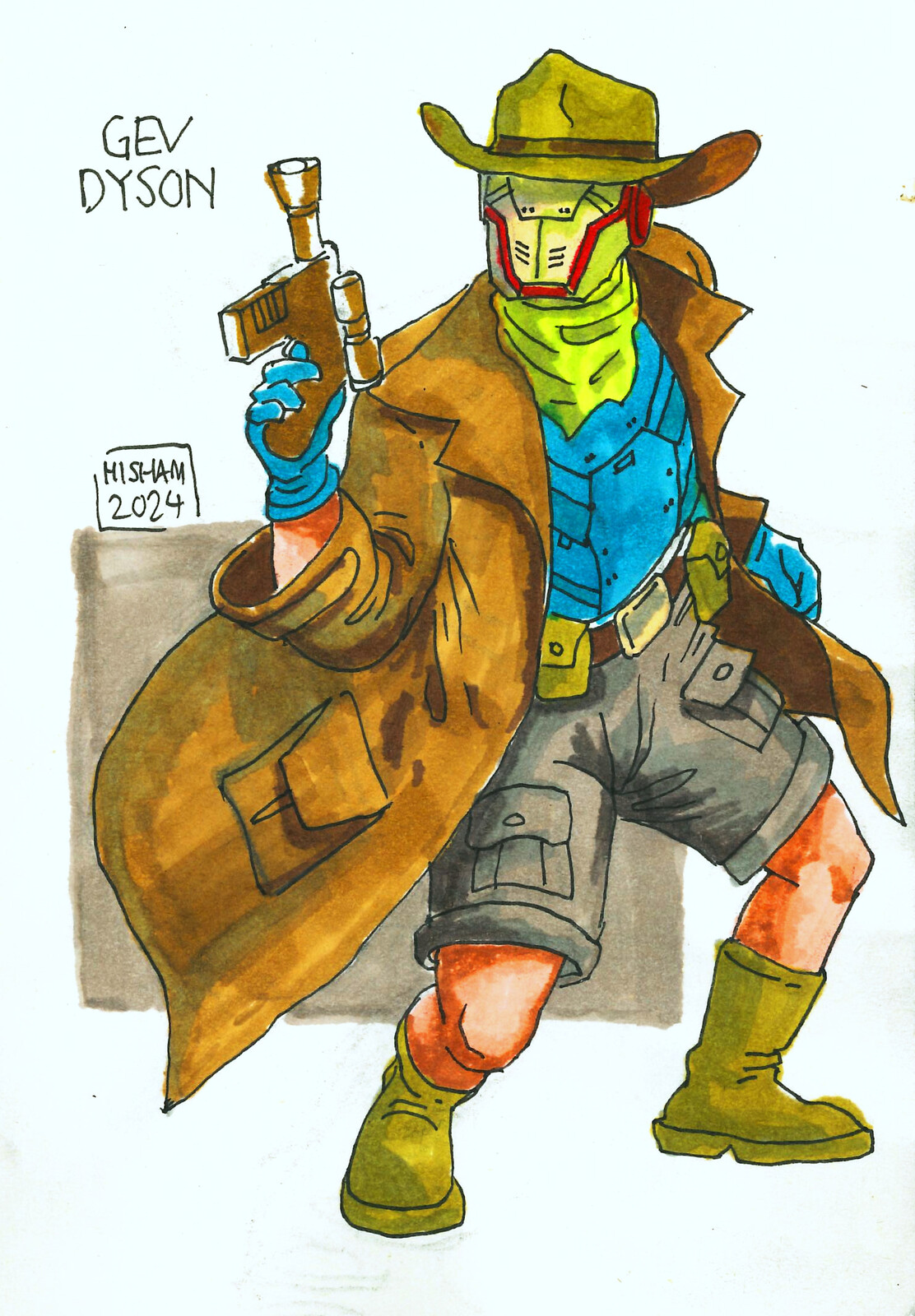Gev Dyson, bounty hunter