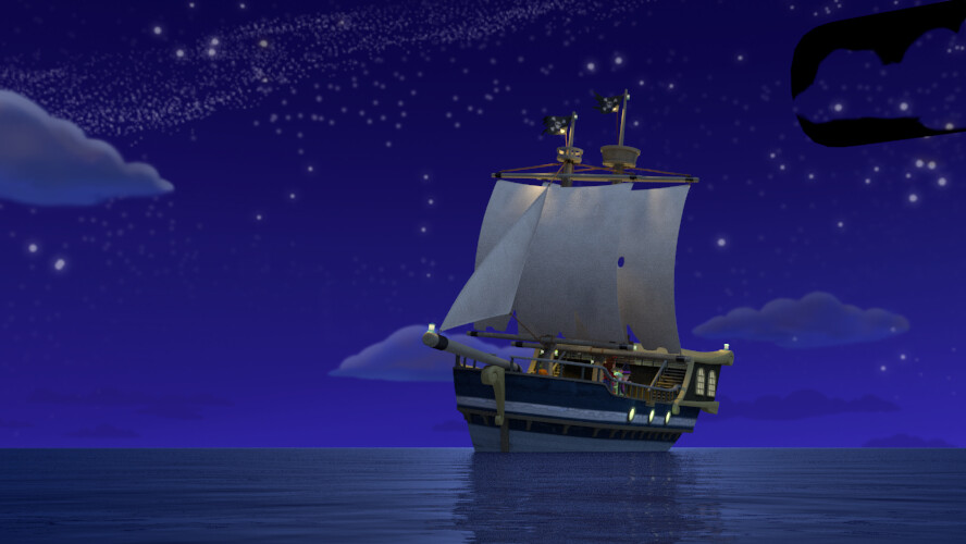 ArtStation Pirate Ship Paw Patrol asset