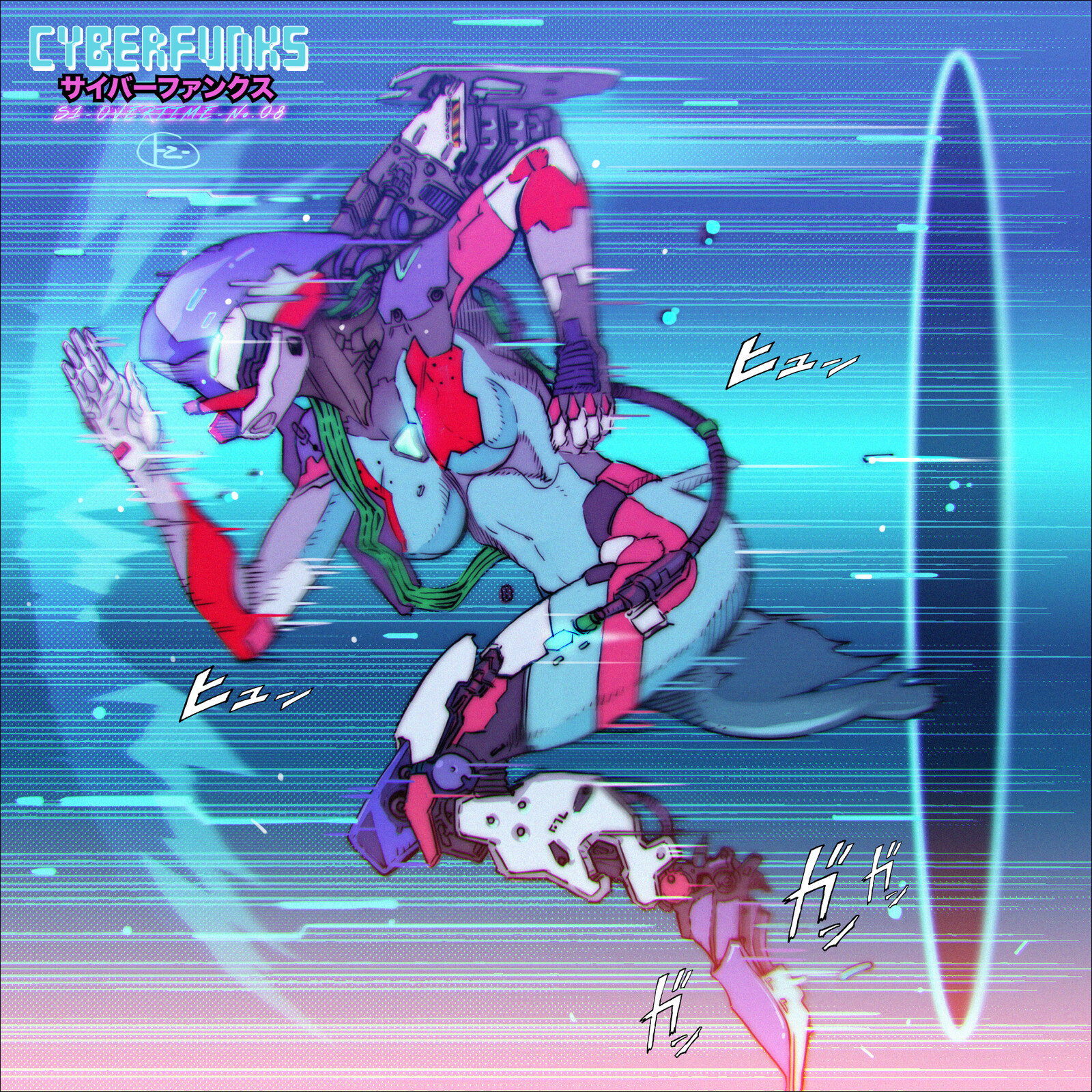 Cyberfunks Season 1 / OVERTIME No.8
Collected by NFTeezuss