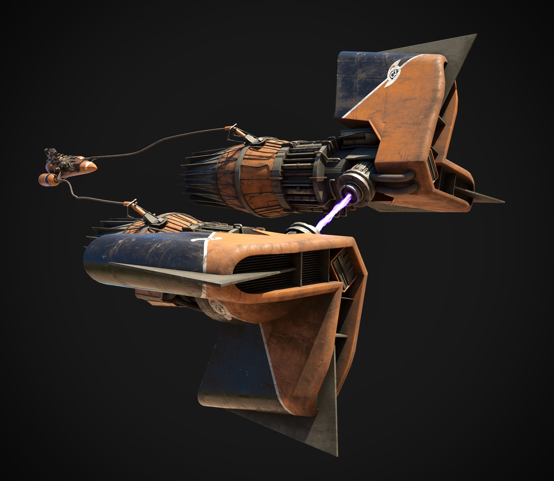 ArtStation - Star Wars Sebulba`s Podracer