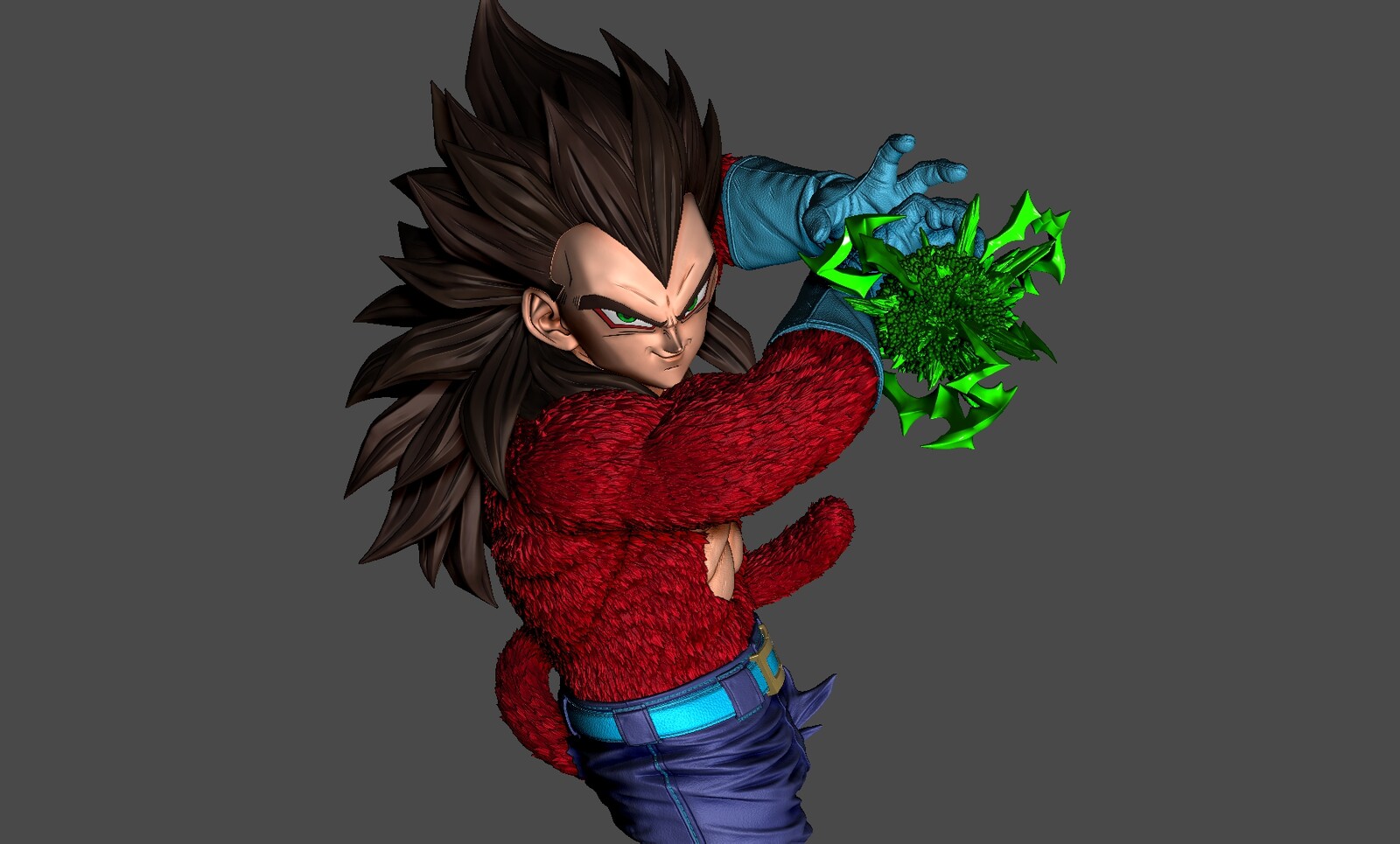 Adjusted Vegeta Face