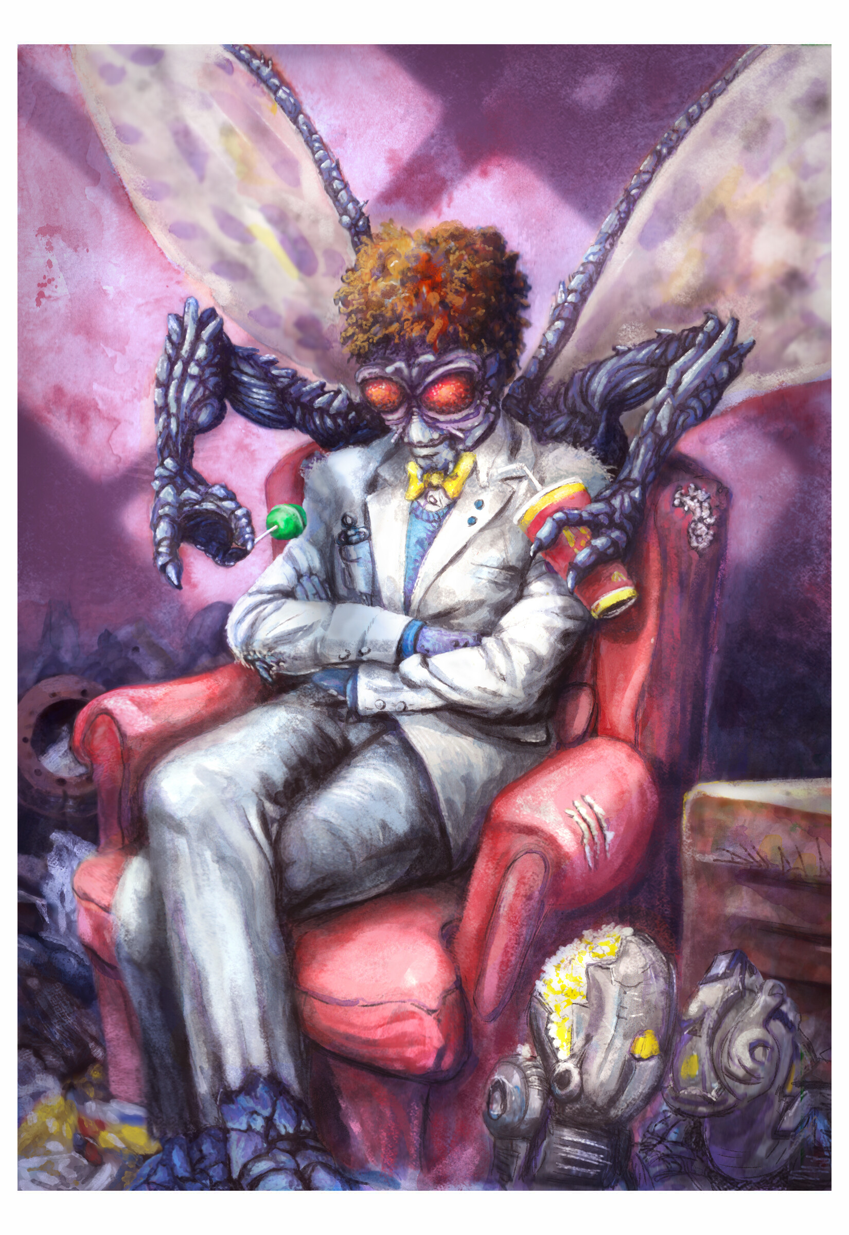 ArtStation - Baxter Stockman in Repose