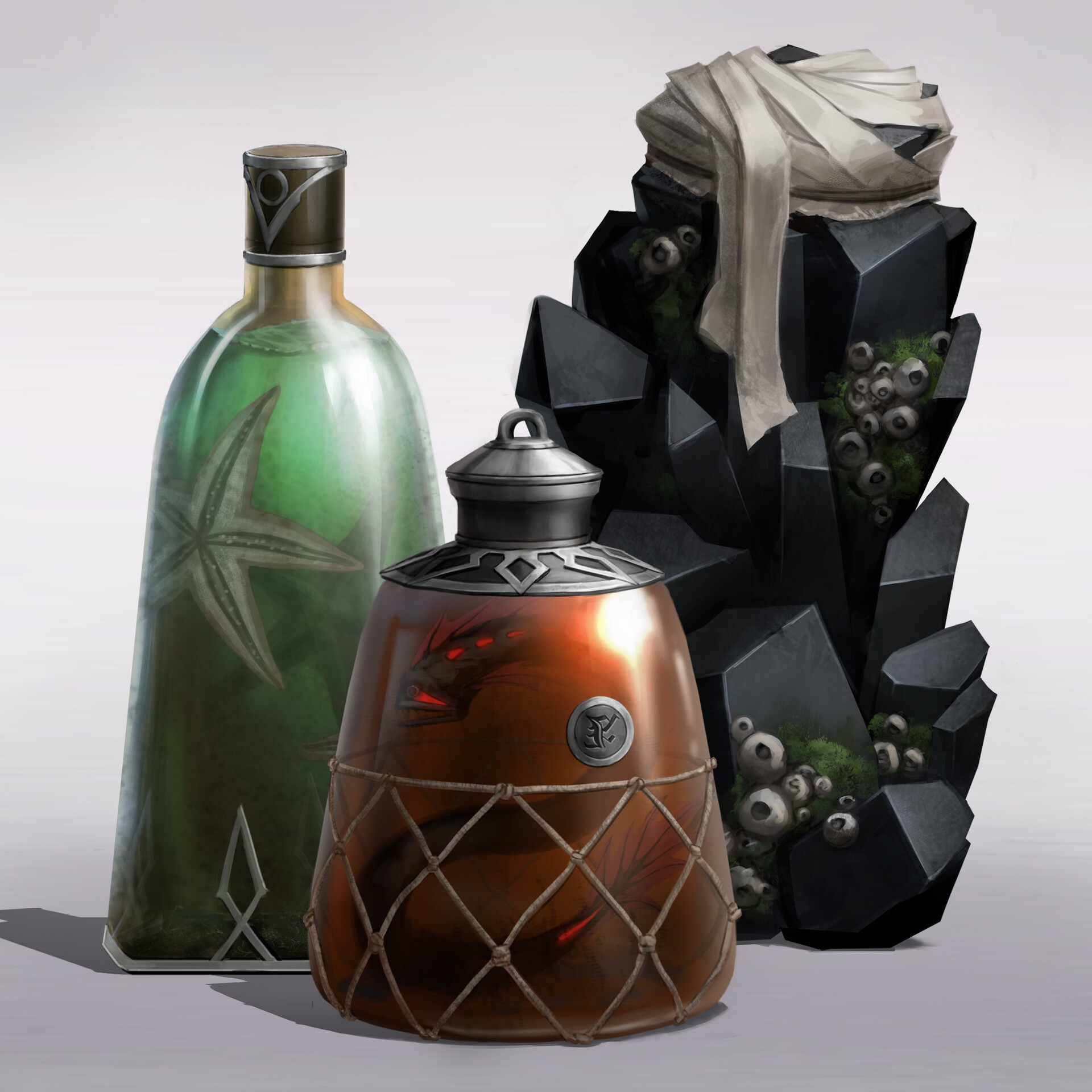 ArtStation - Potion prop designs