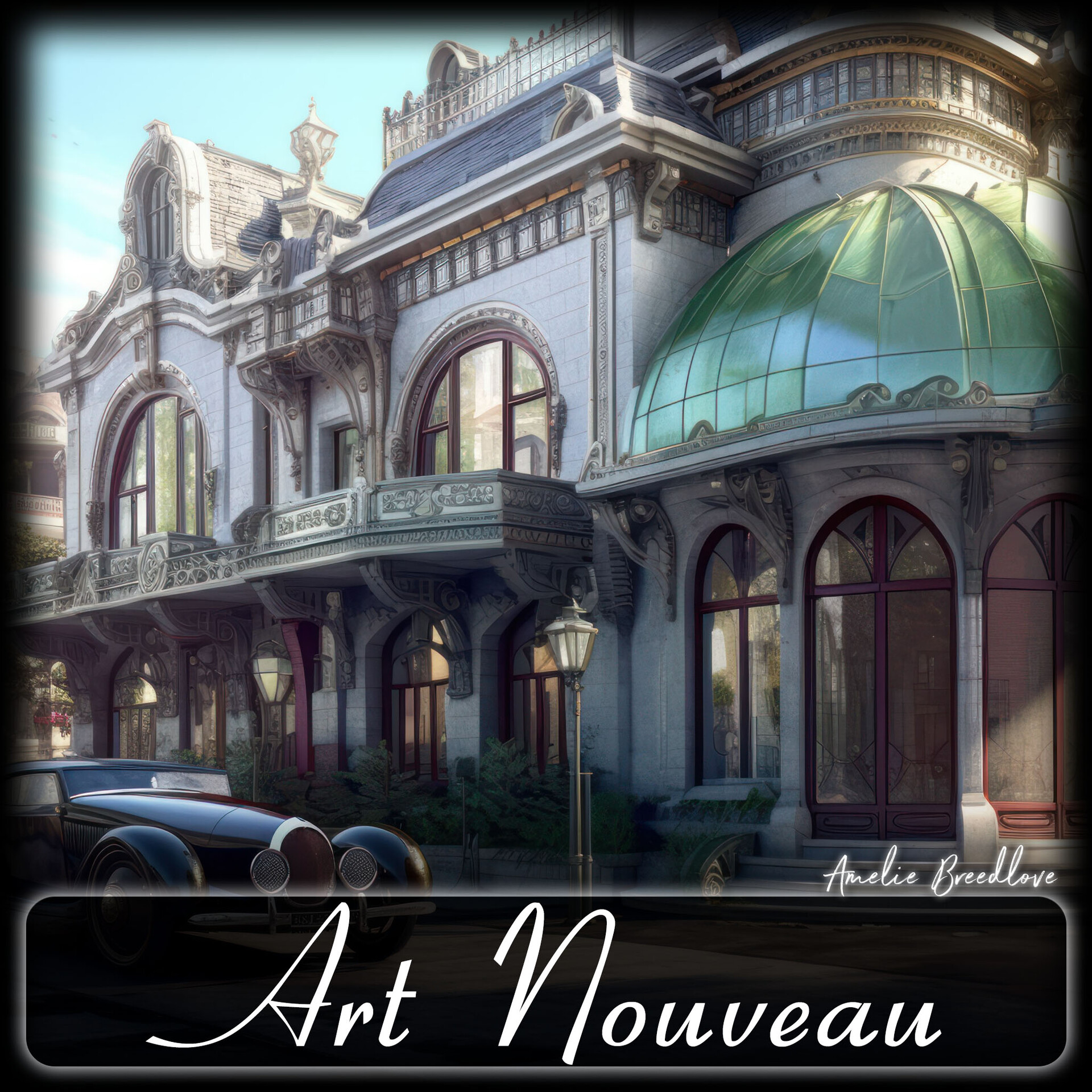 ArtStation - 250 Art Nouveau Environment - Exterior Reference Pack | 4K ...