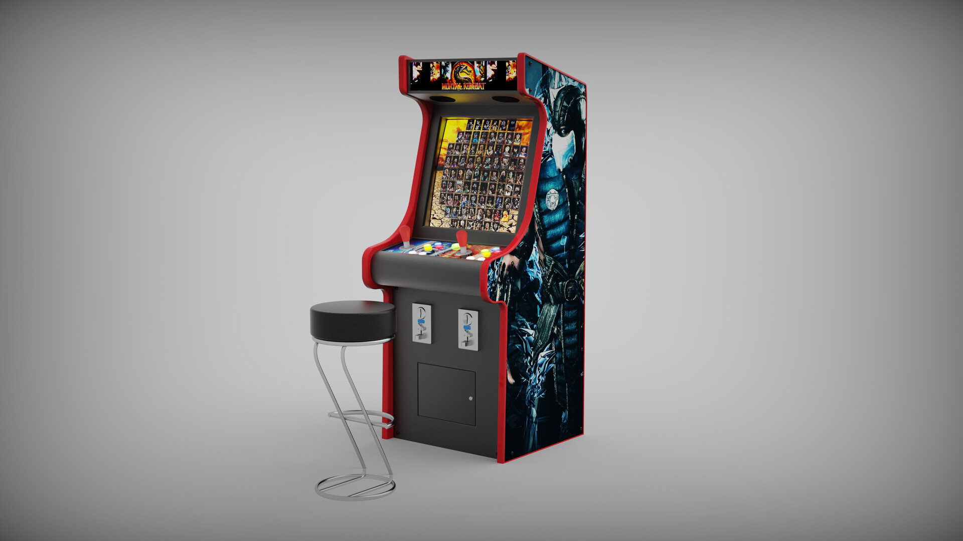ArtStation - Arcade machine