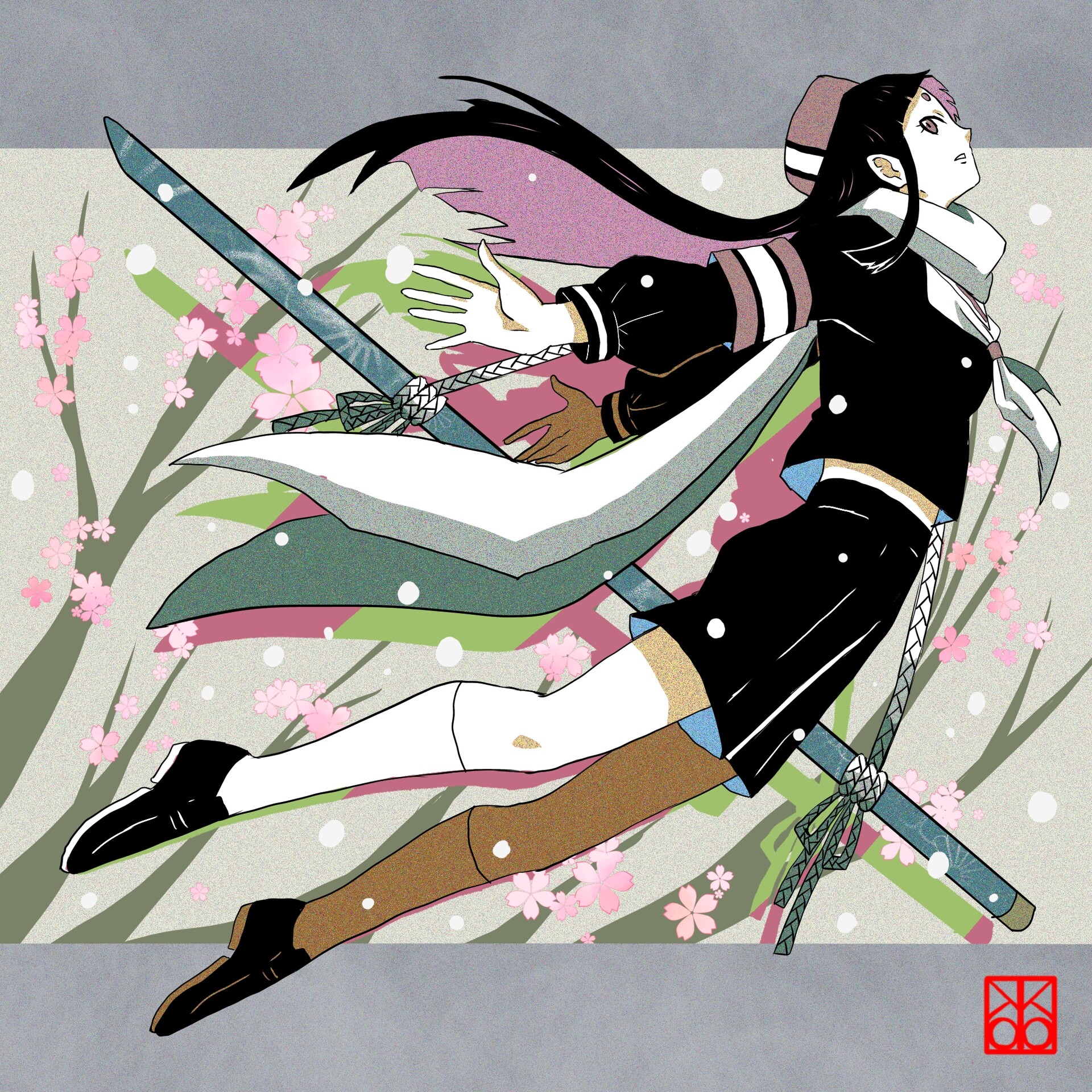 ArtStation セーラー女子。