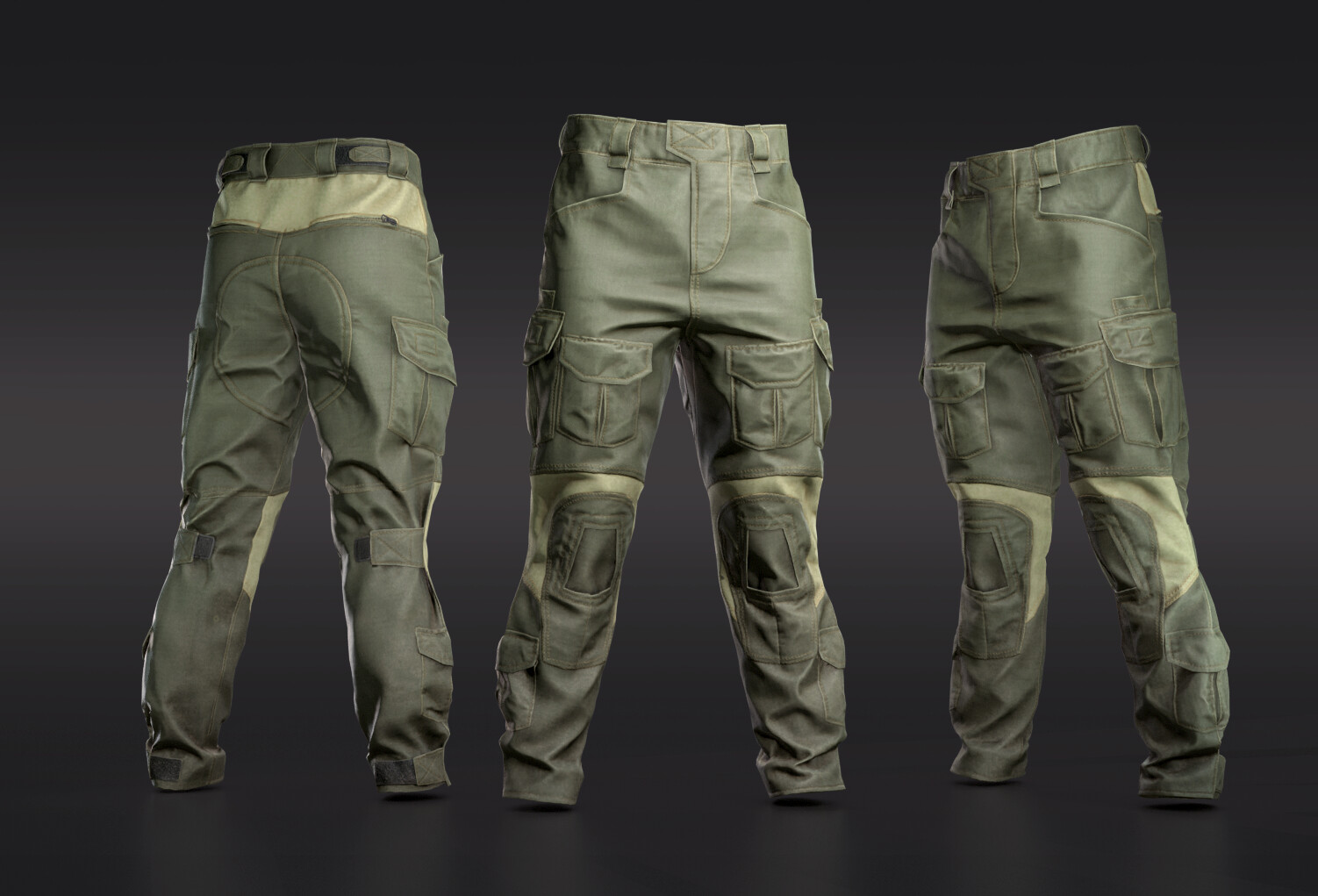 ArtStation - Military pants