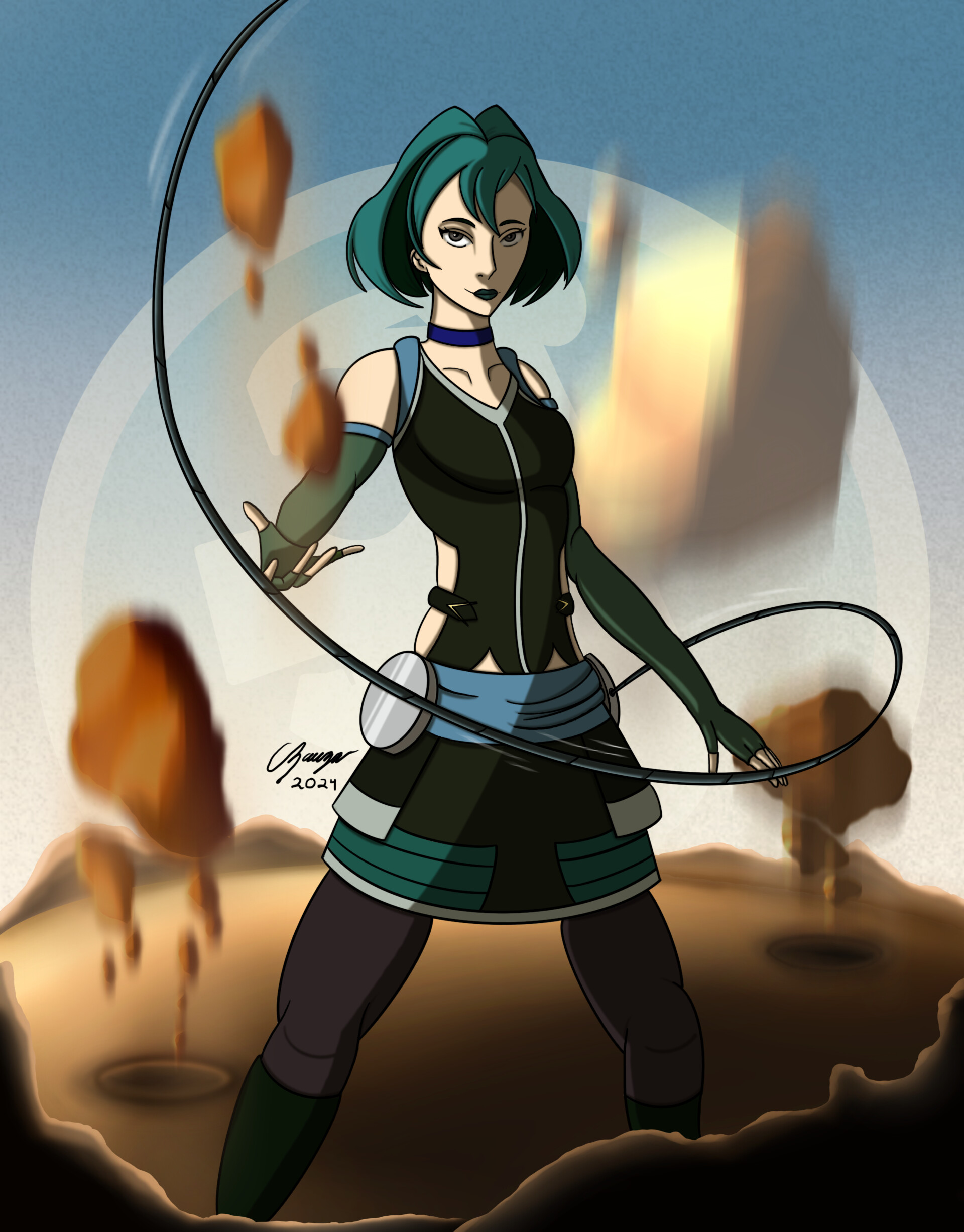 ArtStation - Gwen - Total Drama X Avatar