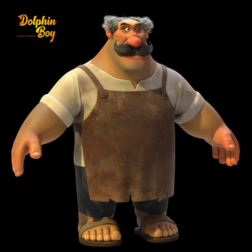 ArtStation Butcher Character Dolphin Boy (2022)