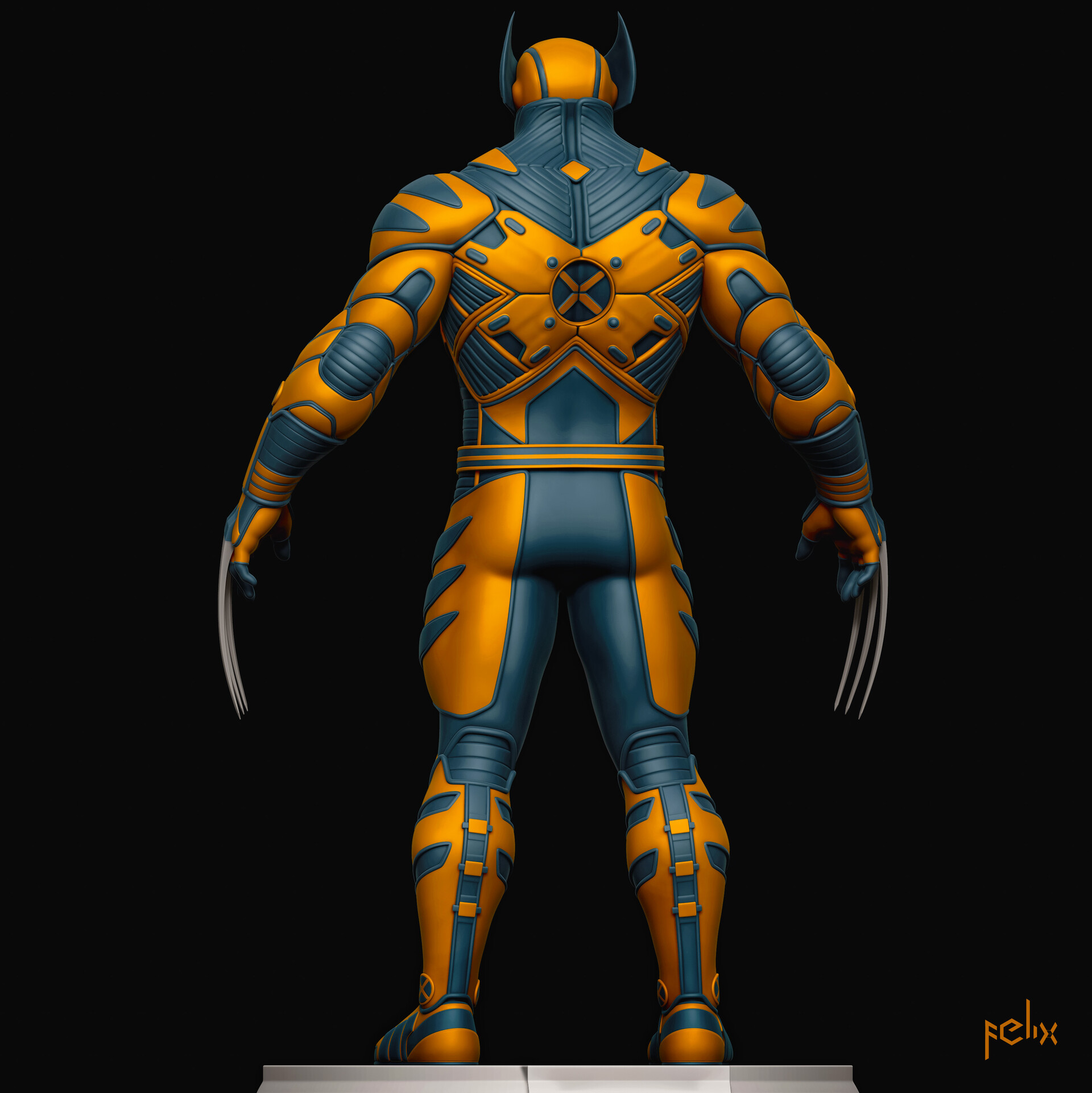 ArtStation Wolverine WIP