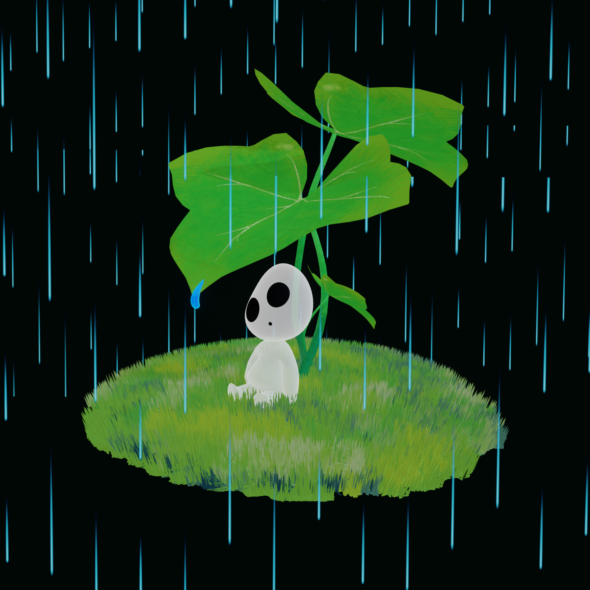 ArtStation - Kodama - Princess Mononoke